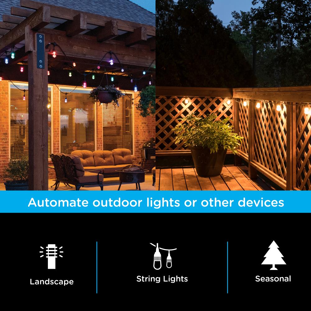 6 Outlet UL LISTED Outdoor Yard Stake Remote Control Light Sensor Digital  Timer – EconoSuperStore