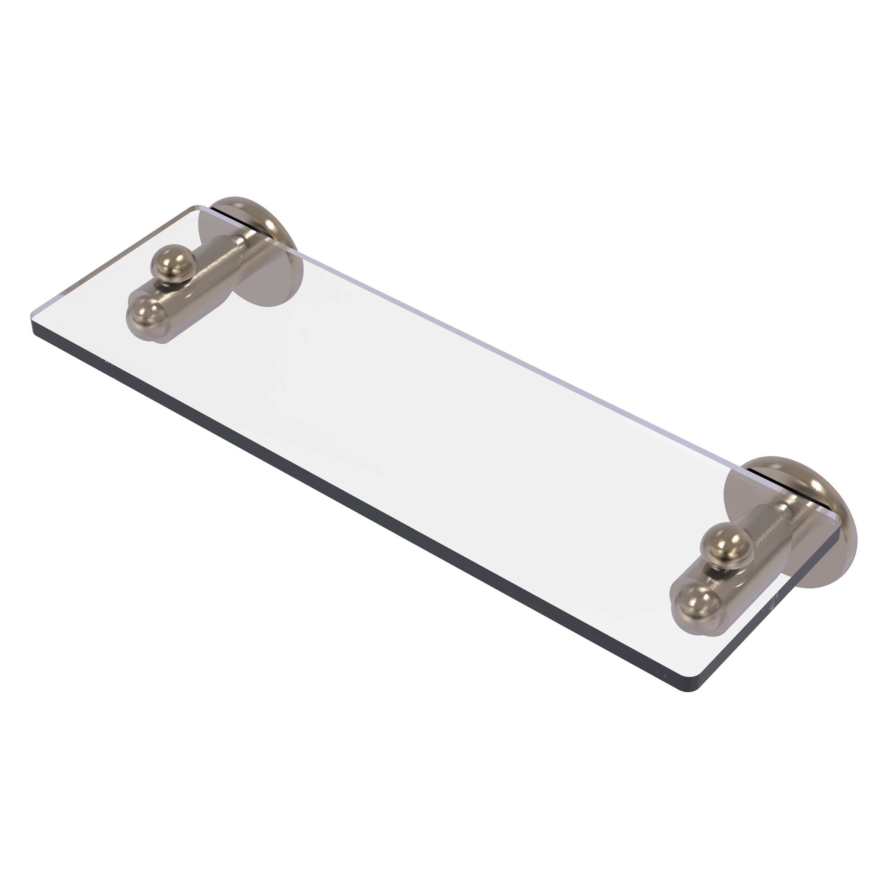 Allied Brass SH-1/16-PEW Soho Antique Pewter Wall mount Bathroom Shelf ( 16-in x 2.75-in x 5-in )