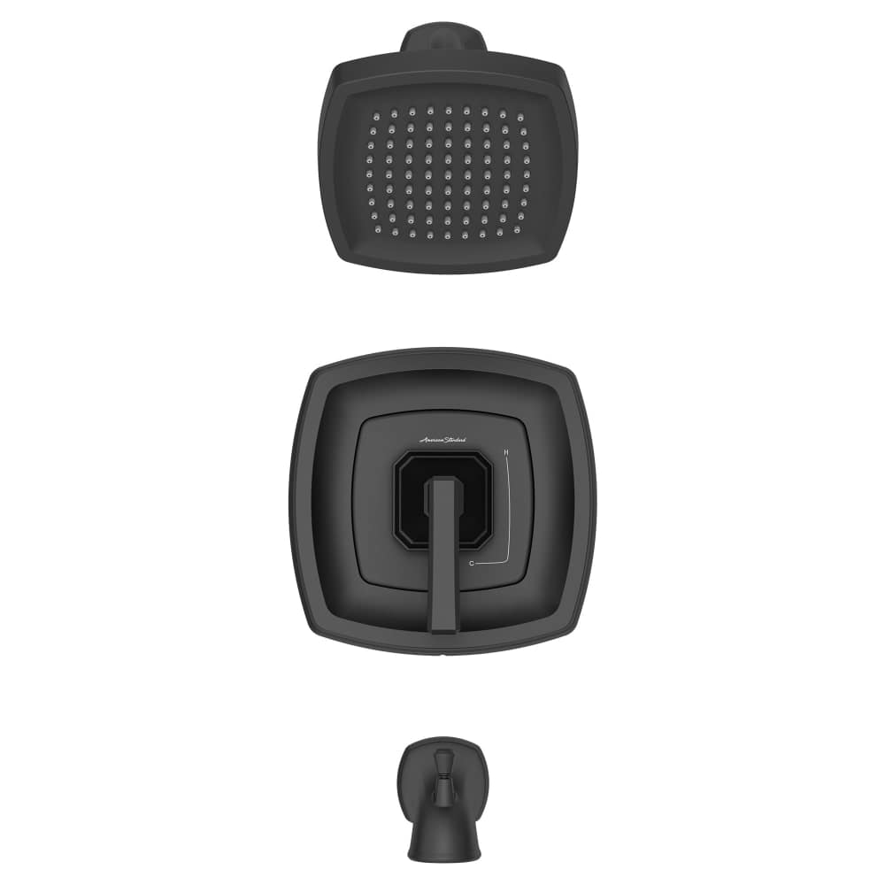 American Standard -  TU612.508 Crawford Tub and Shower Trim Package with 1.8 GPM Single Function ...