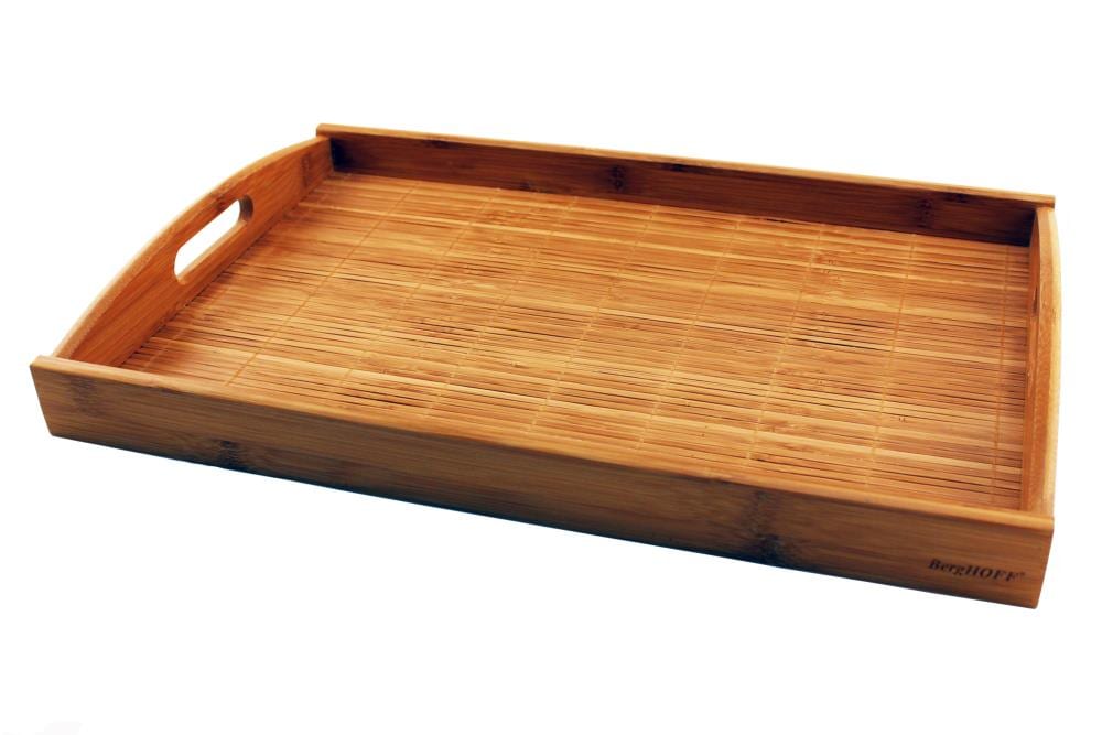 BergHOFF Large Bamboo Tray, 17.5in Convenient and Easy to Clean at