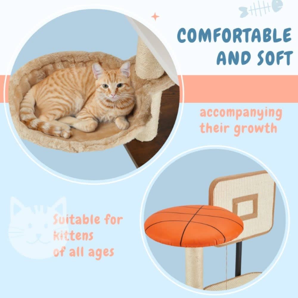 U-HOMY ZH-106WH-CT Cat-Trees - View #3