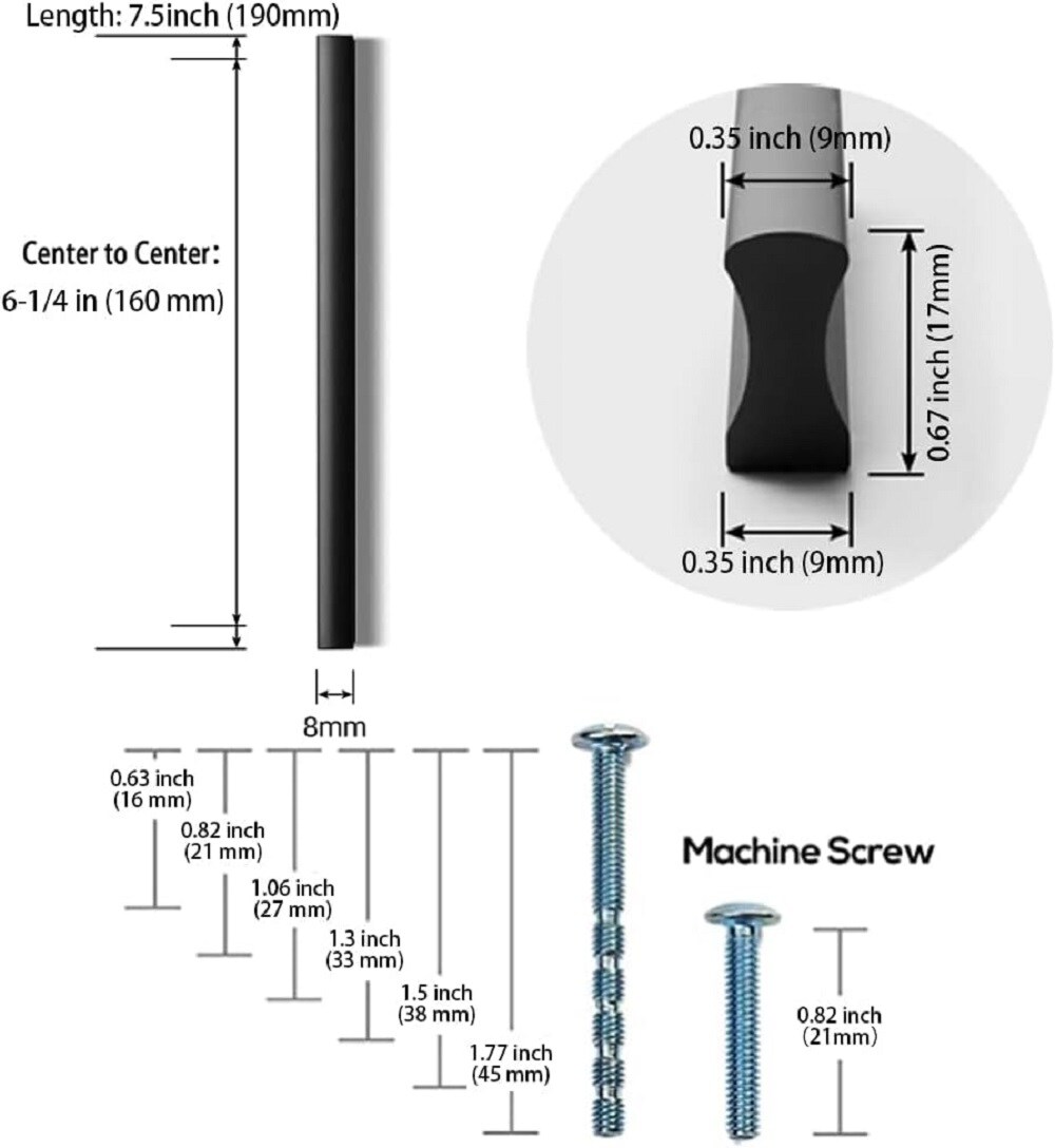 Miaokesen 4410B-160 Cabinet-Pulls - View #2