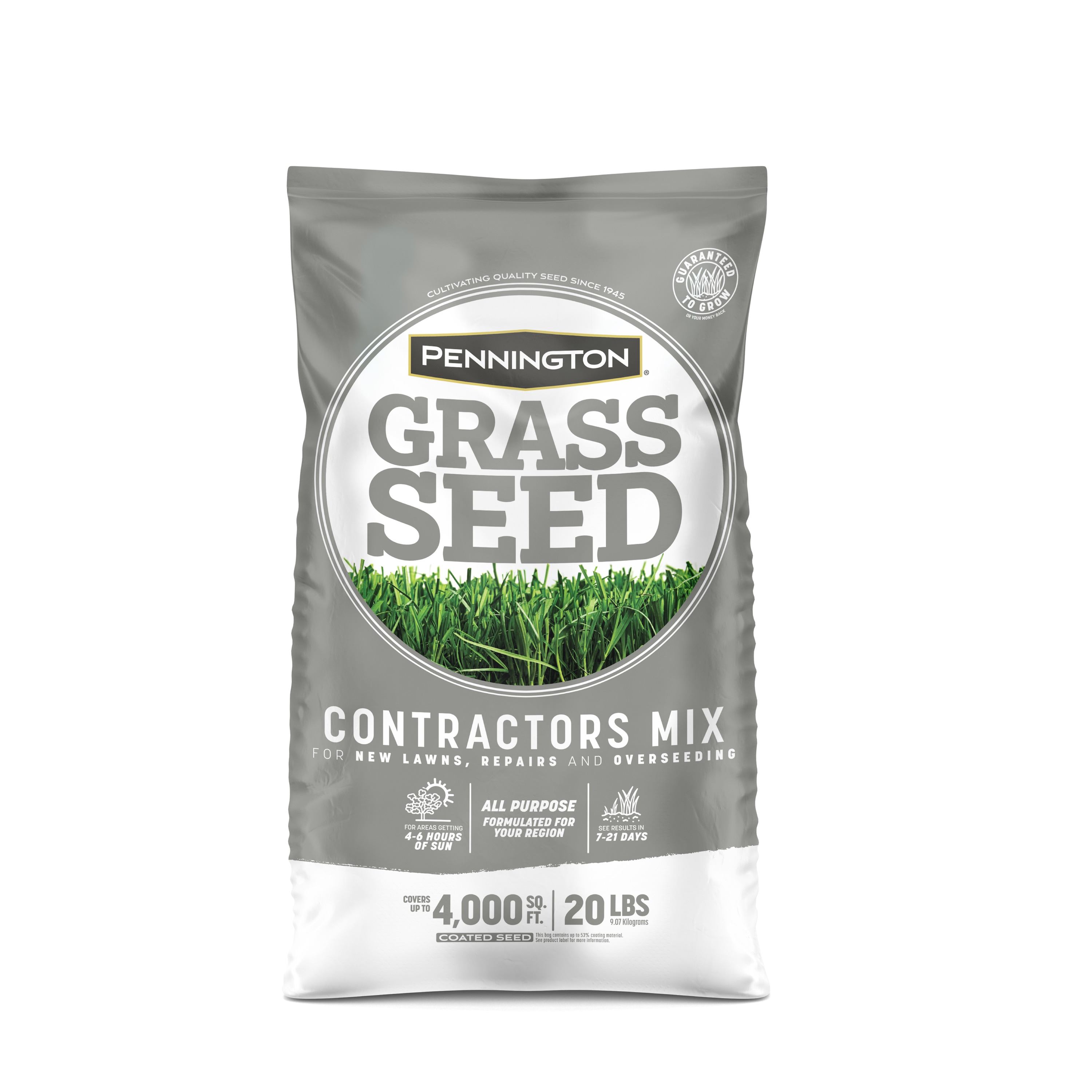 Pennington 2149601478 Contractor's Mix South 20-lb Mixture/Blend Grass Seed