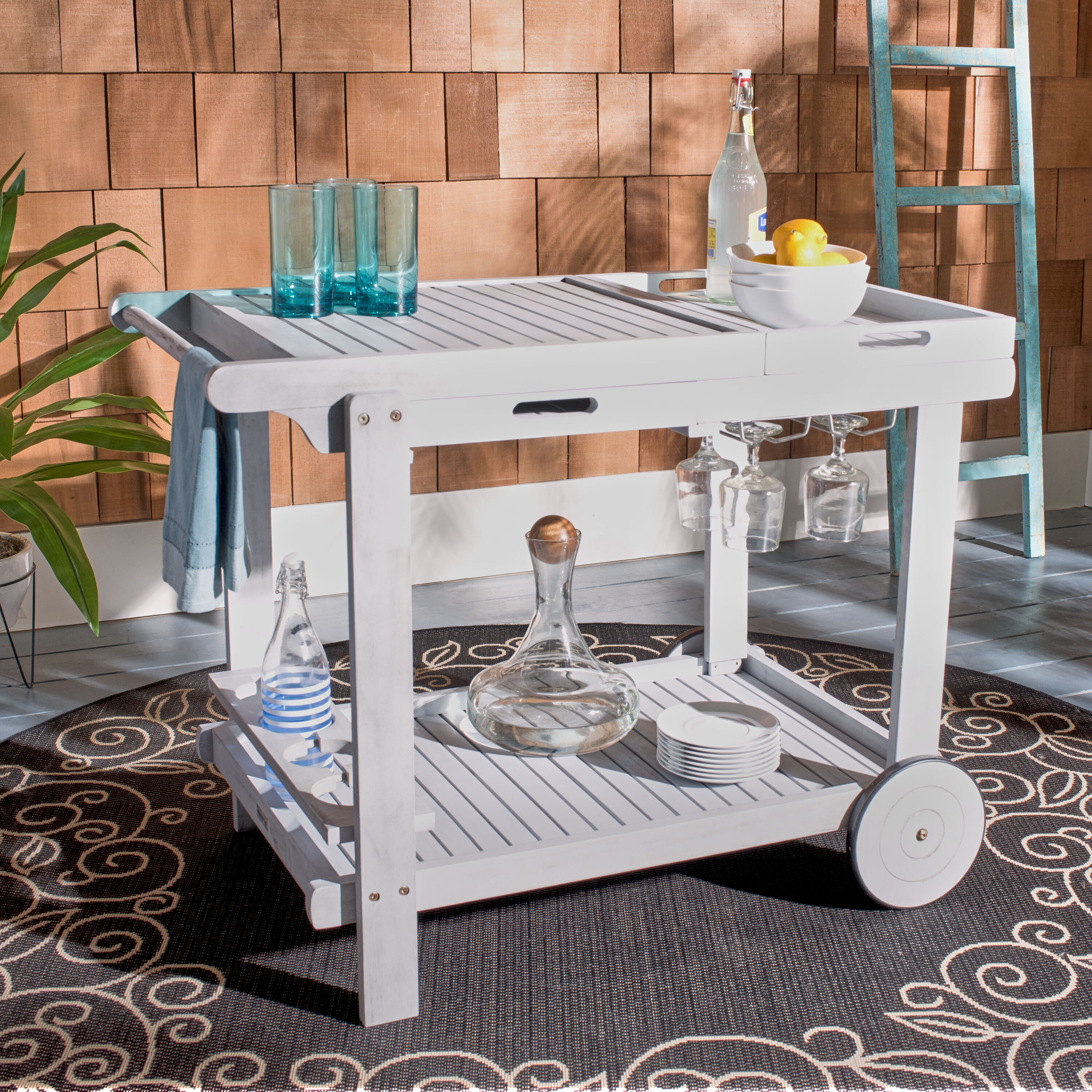 Outdoor Serving Carts Brand Safavieh