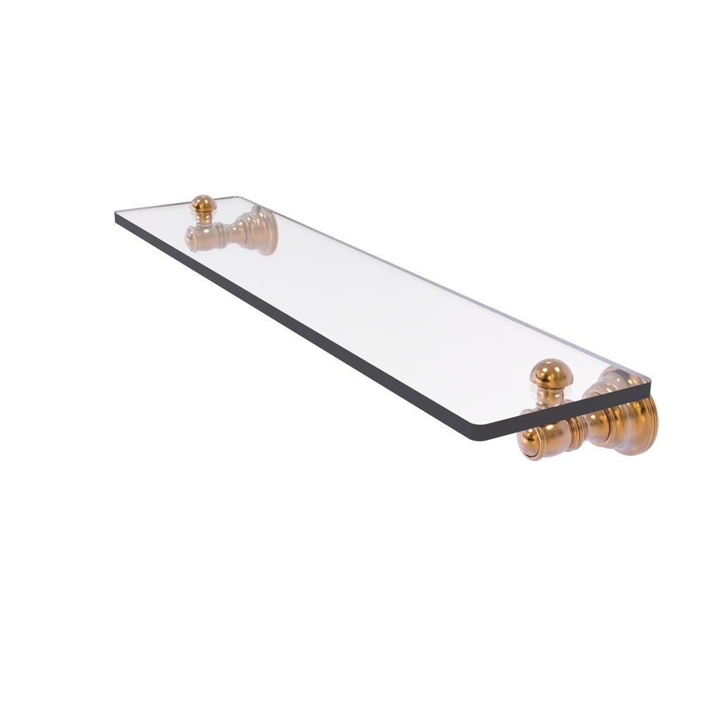 Allied Brass CL-1-22-BBR Carolina Brushed Bronze Wall mount Bathroom Shelf ( 22-in x 2.4-in x 5-in )