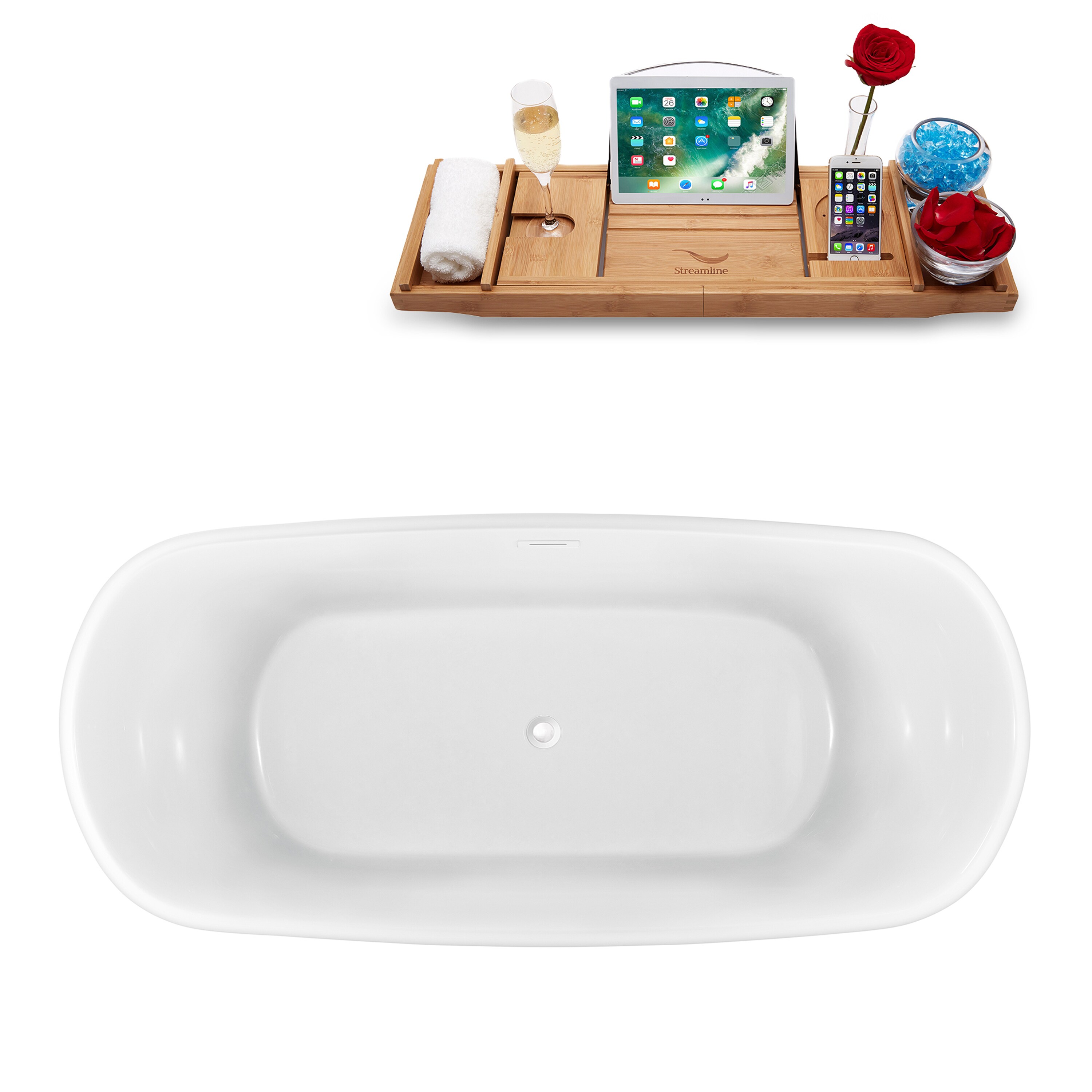 Streamline N663WH bathtubs - View #2