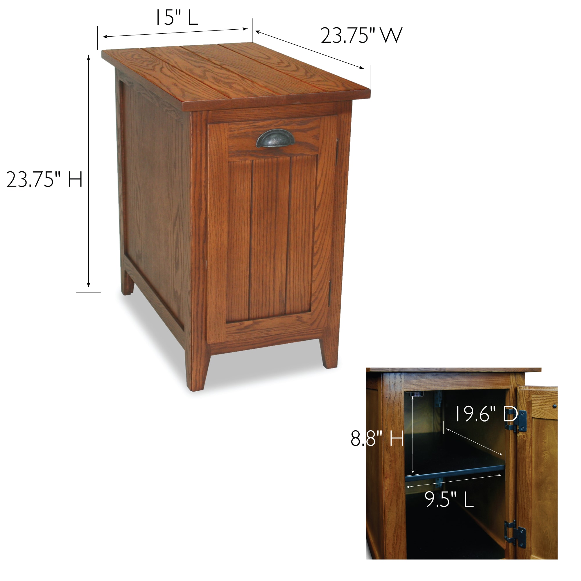 Leick Home 10031 End-Tables - View #2