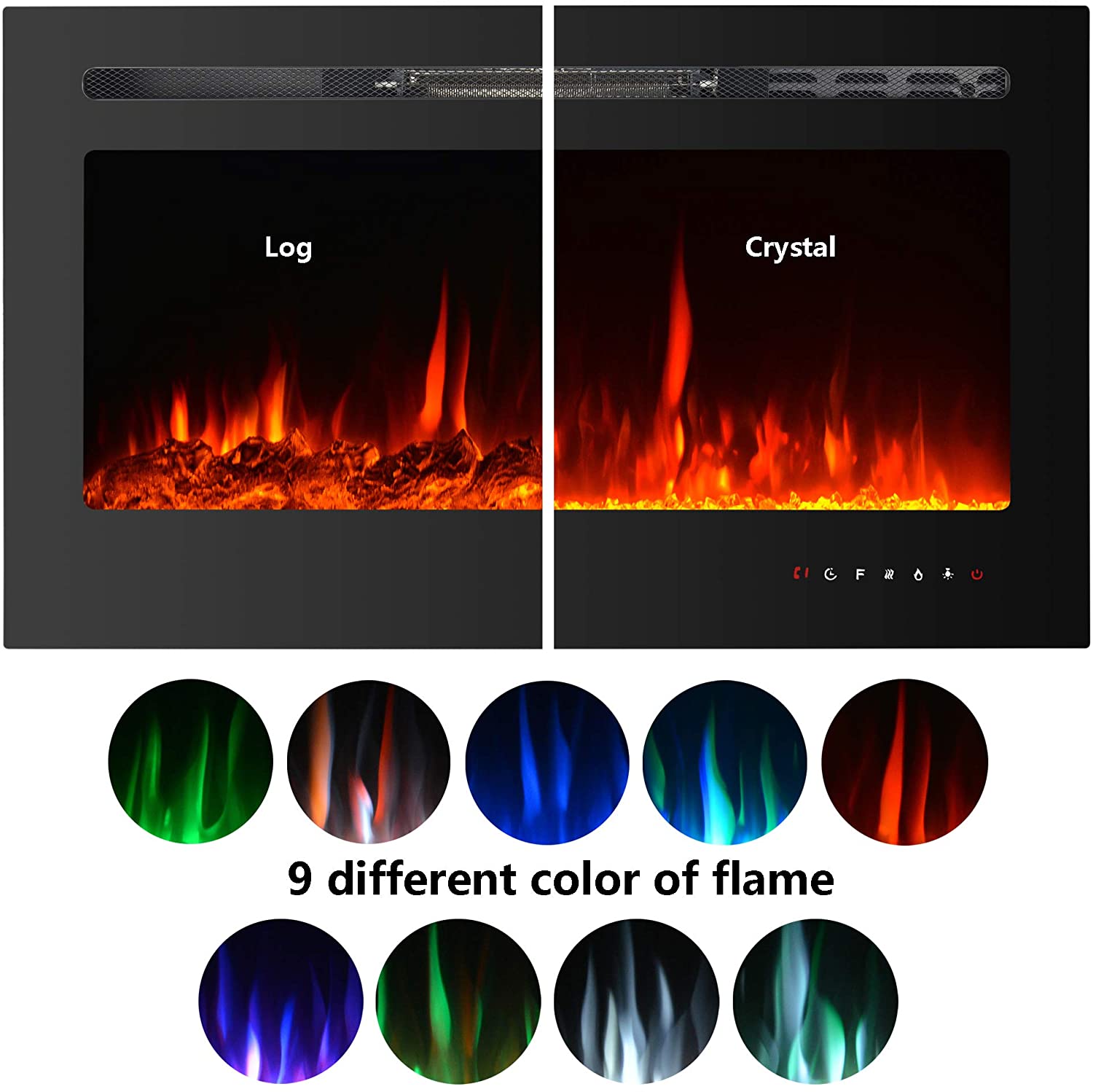 Tribesigns HOEF-J0063 Electric-Fireplaces - View #5