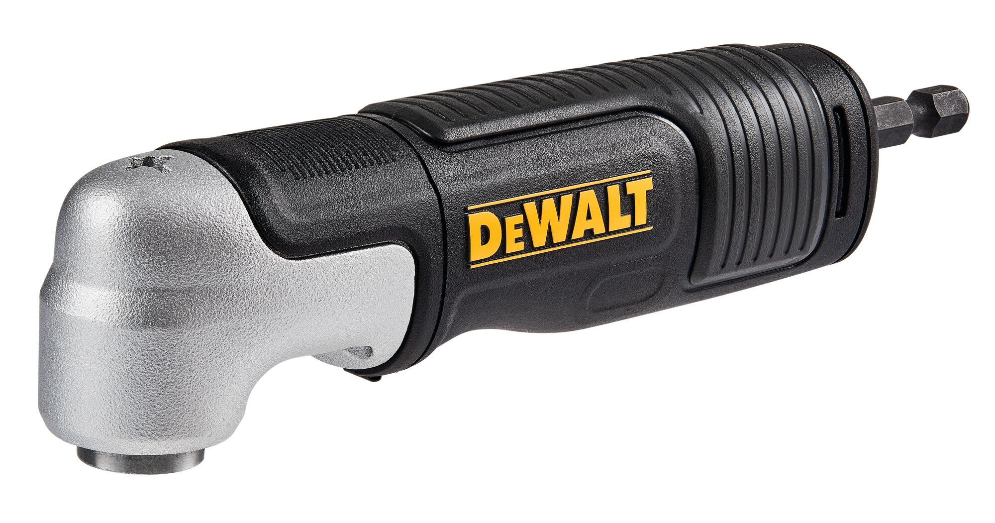 DEWALT Right Angle Drill Adaptor, 2-in-1 Attachment - DWAMRAFT 885911700917