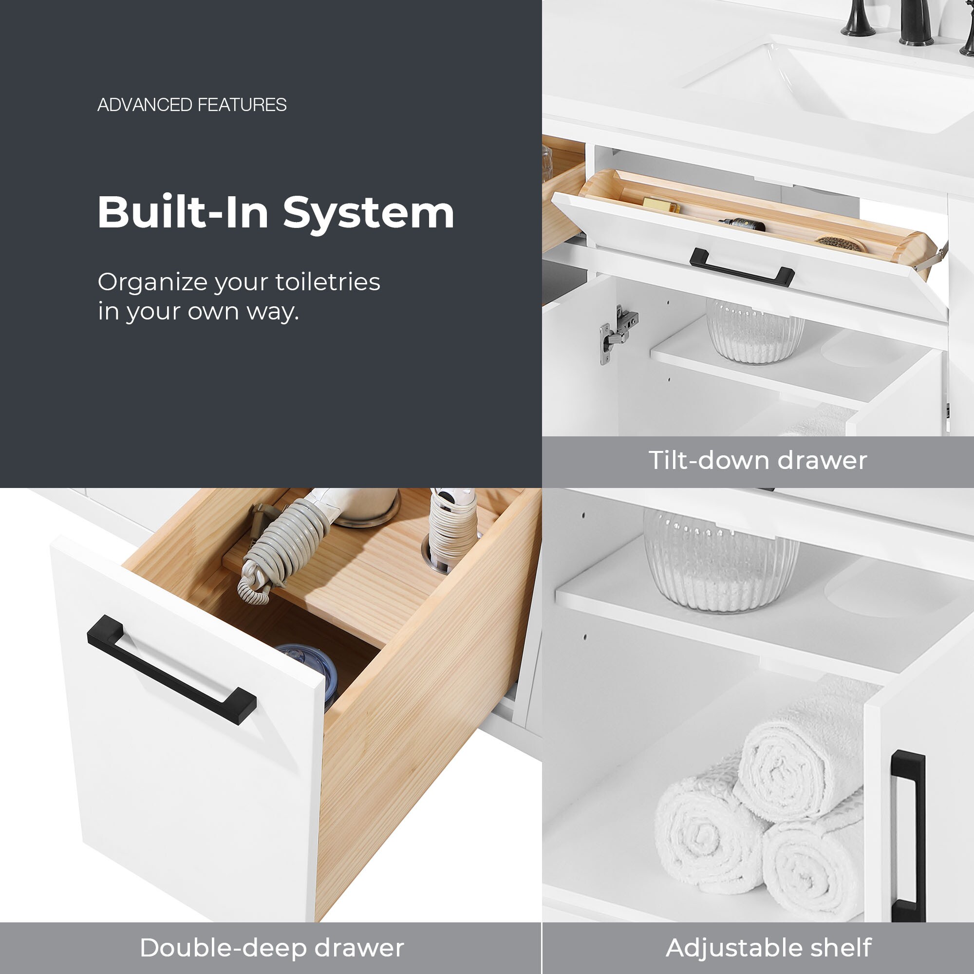 OVE Decors 15VVA-TAYL60-007 Bath-Vanity-Combo - View #13