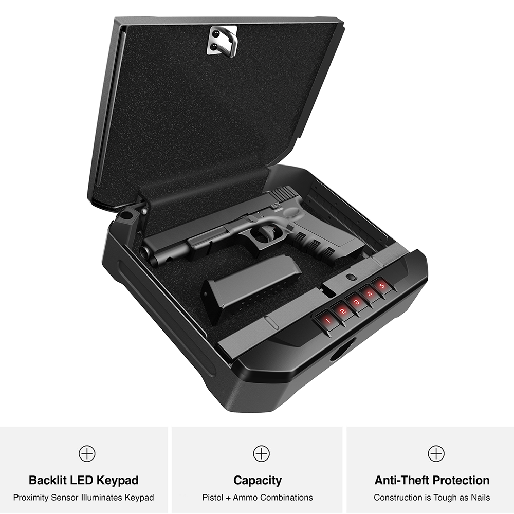 Vaultek VE10-BK Gun-Safes - View #3