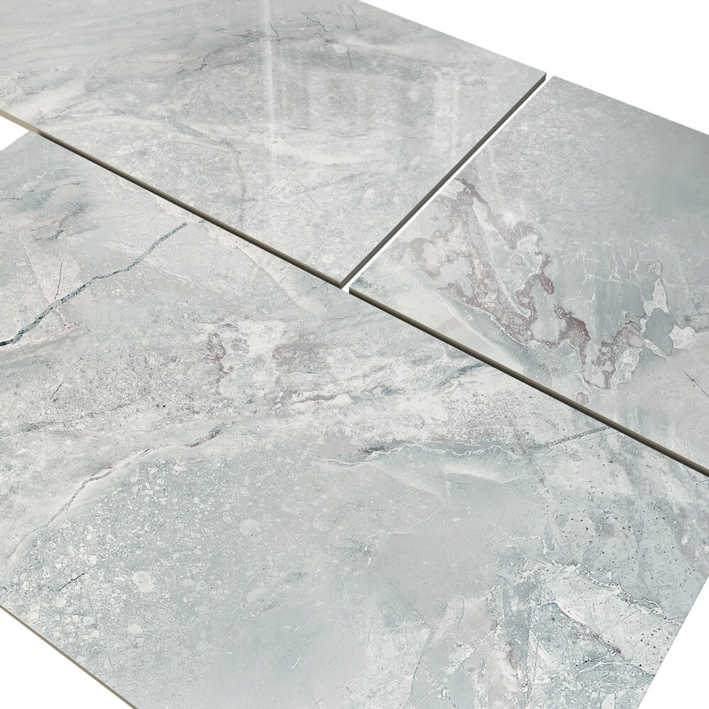 Satvario Prizma Rectified Shiny Glazed Porcelain Floor Tile - 800 x