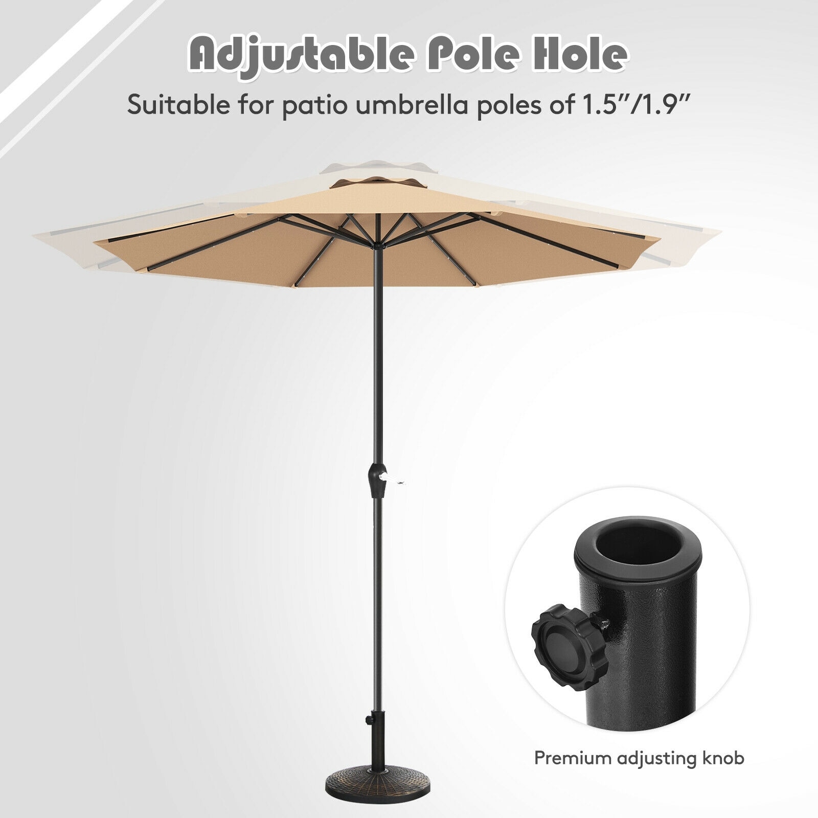 Forclover HYFE-2263 Umbrella-Bases - View #4