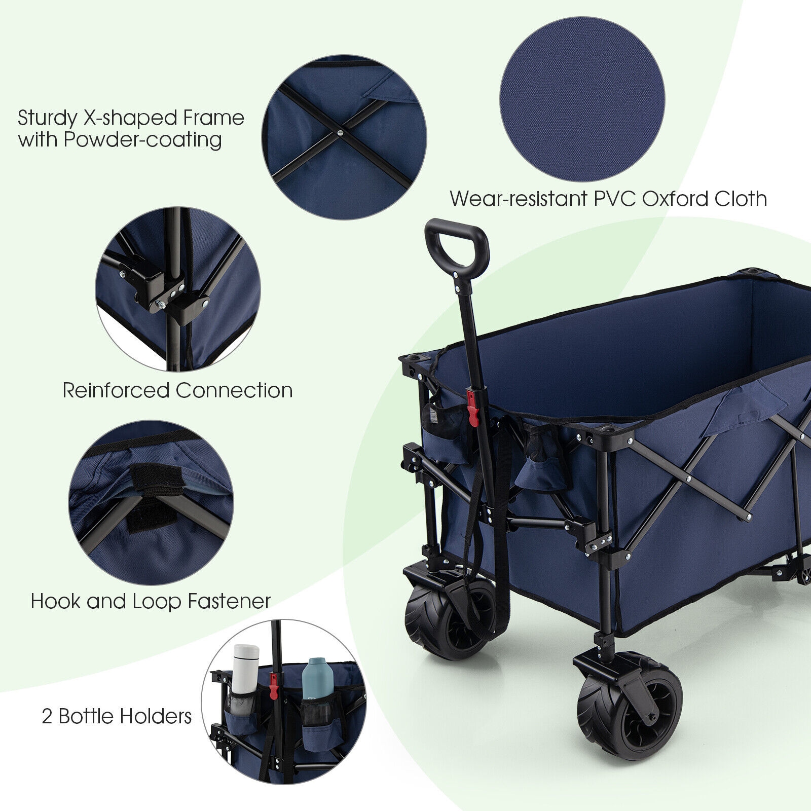 WELLFOR TSG35594BL Yard-Carts - View #8