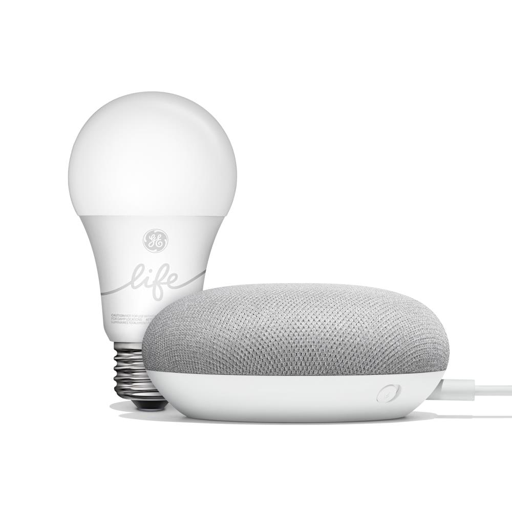 Chalk Google Home Mini Smart Light Bulb Starter Kit 