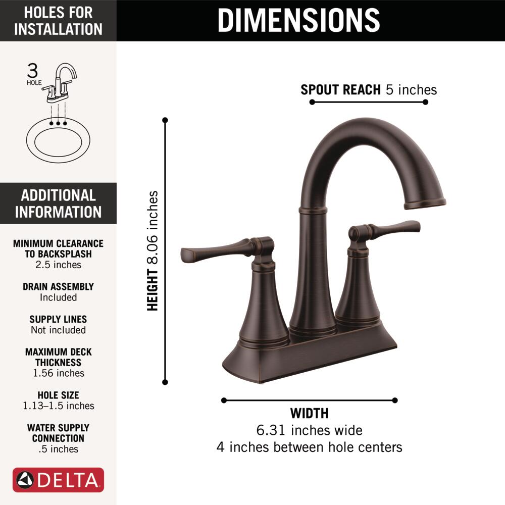 Delta 25798LF-RB Lavatory-Faucets - View #5