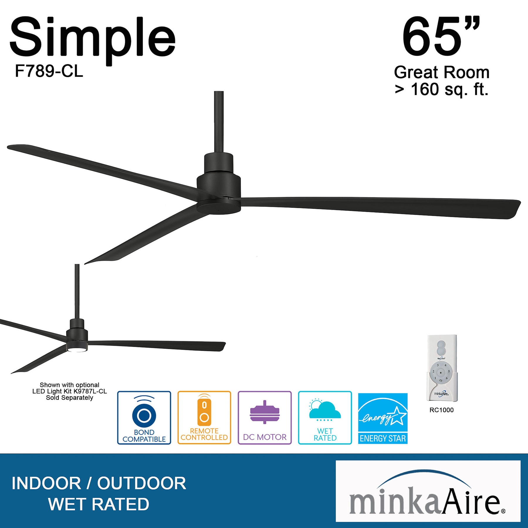 Minka Aire F789-CL Ceiling-Fans - View #5
