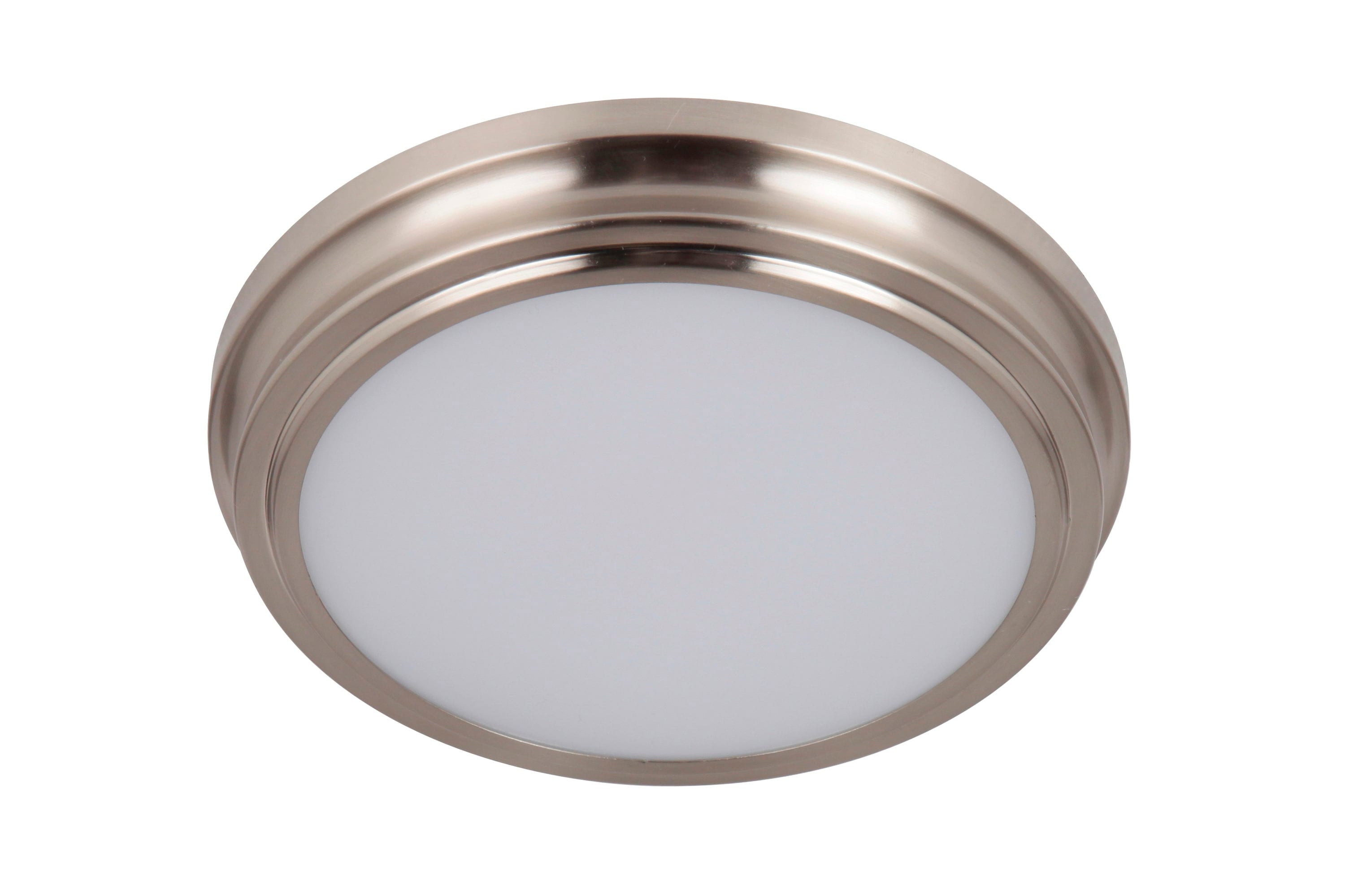 Craftmade X6609-BNK-LED X66 Series 1 -Light 9-in Brushed Nickel Integrated LED Flush Mount Light