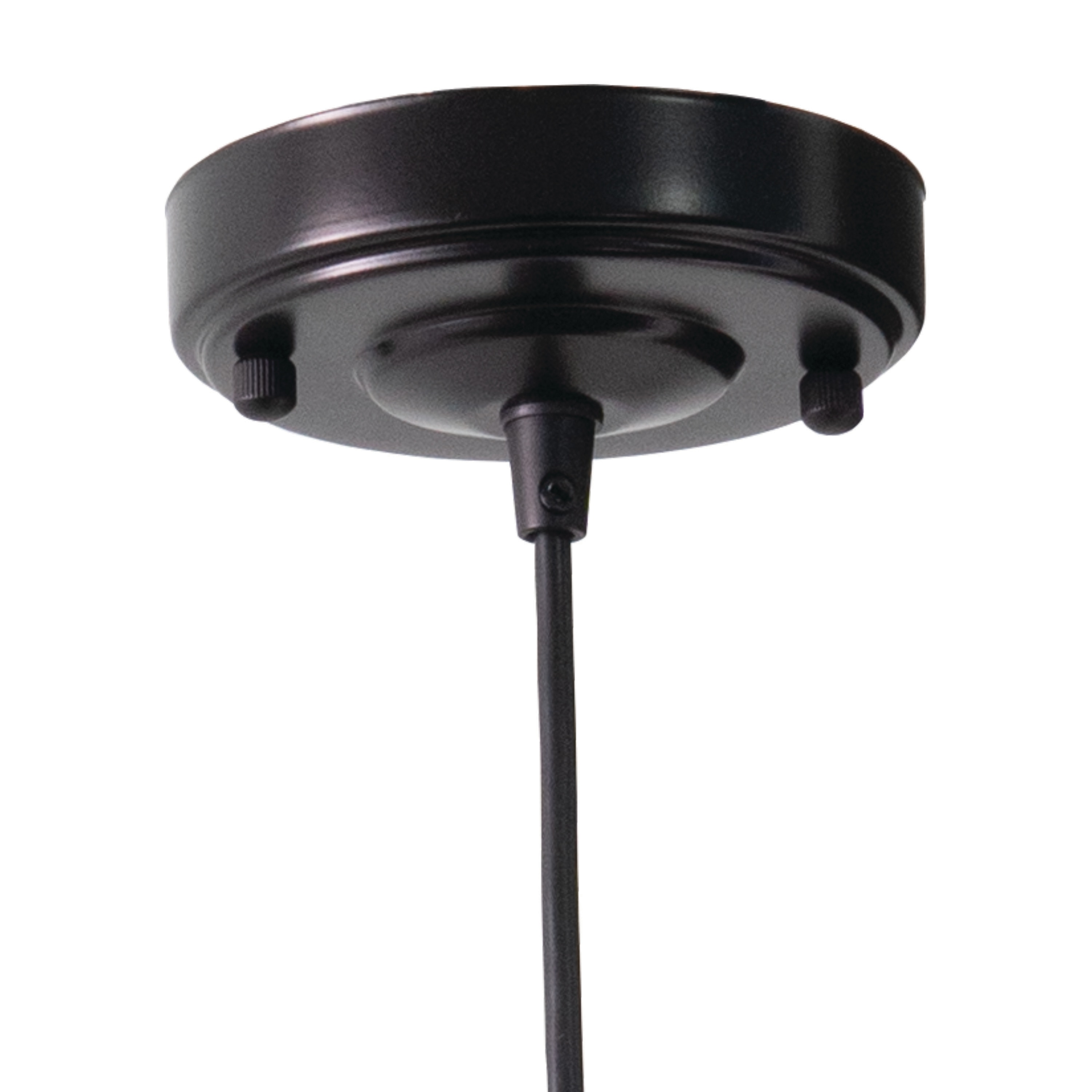 Dorado 15" Dark Bronze and Gold Farmhouse Pendant Light
