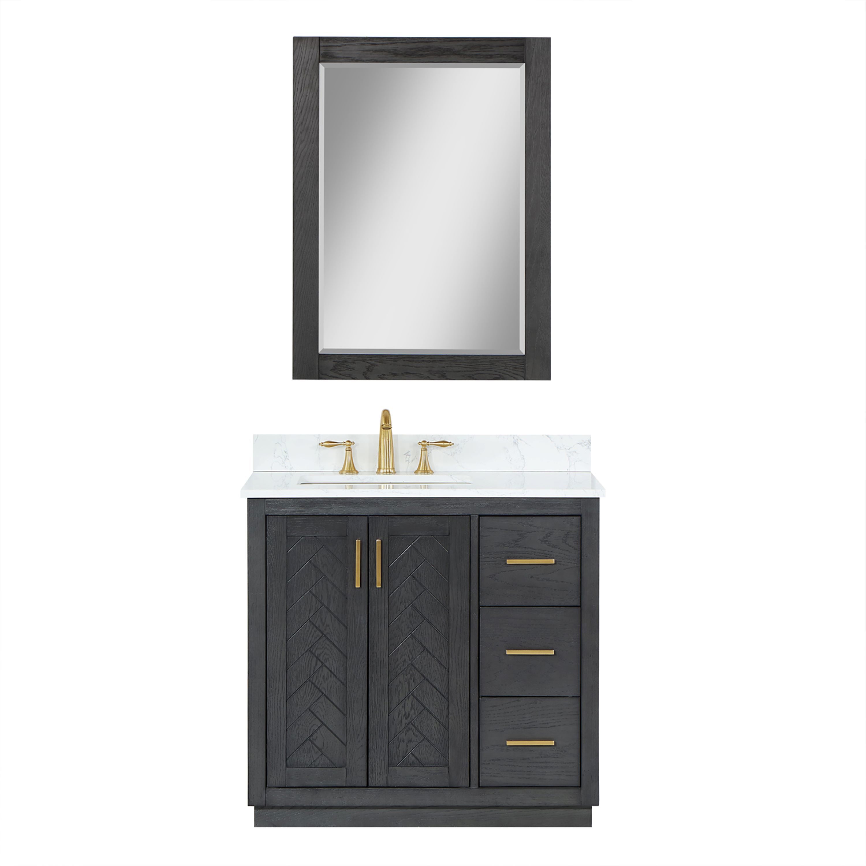 Altair 543036-BN-GW Bath-Vanity-Combo - View #8