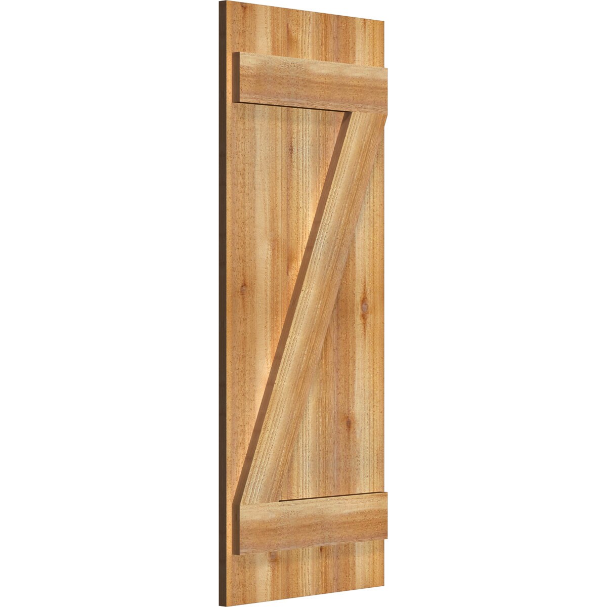 Ekena Millwork RBJ06Z16X041RWR Exterior-Shutters - View #2