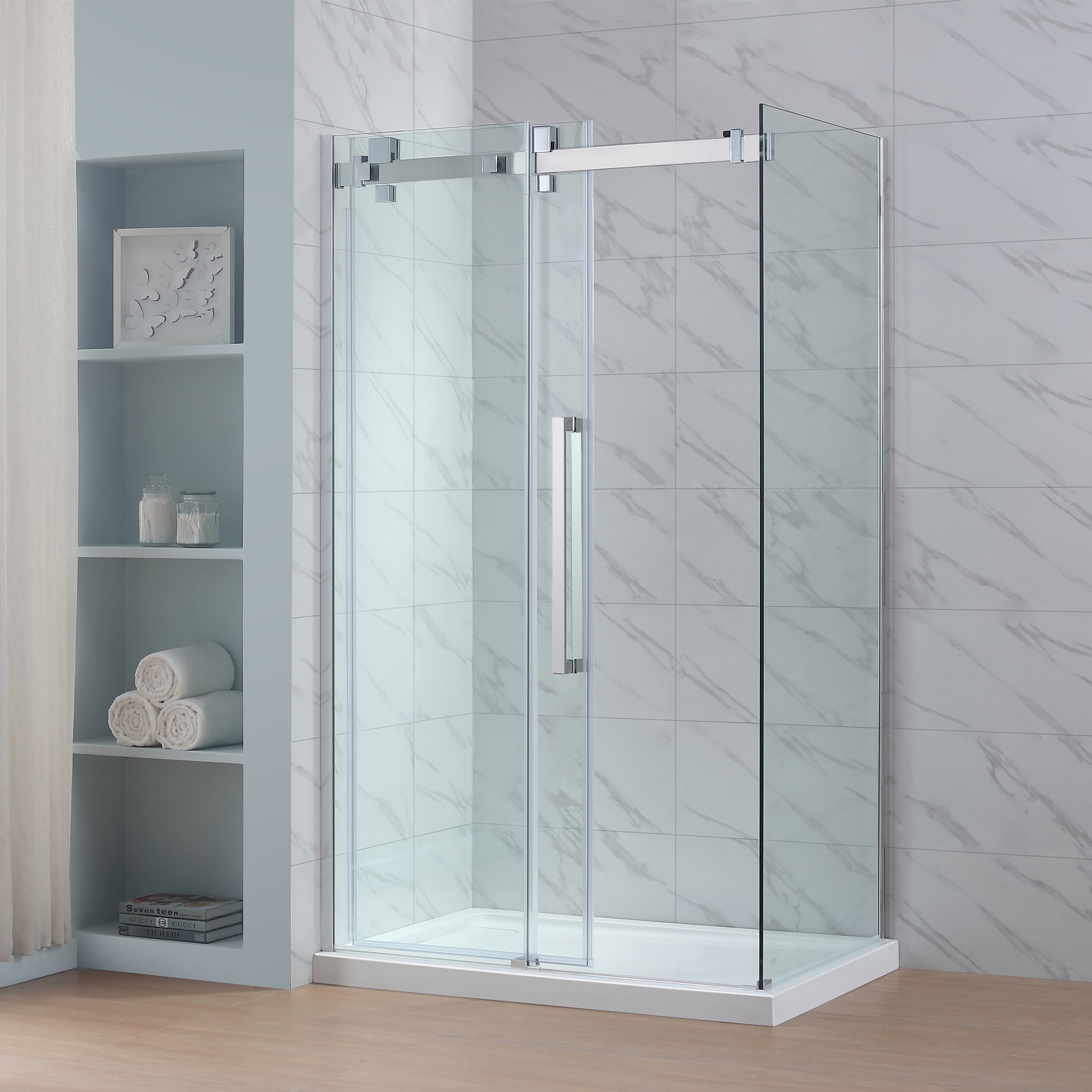 OVE Decors 15SKA-GLEN48-CHR Alcove-Shower-Kit - View #4
