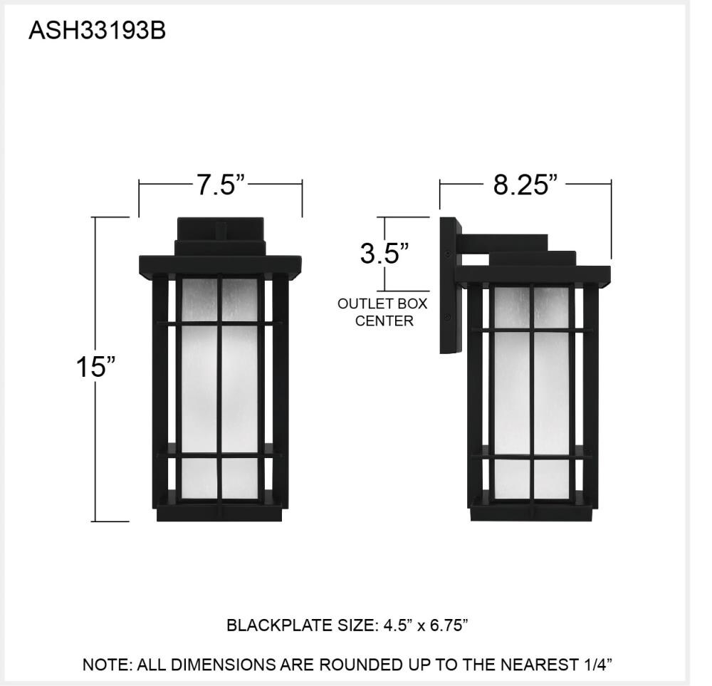 Ashley Harbour ASH33193B Outdoor-Wall-Lighting - View #9