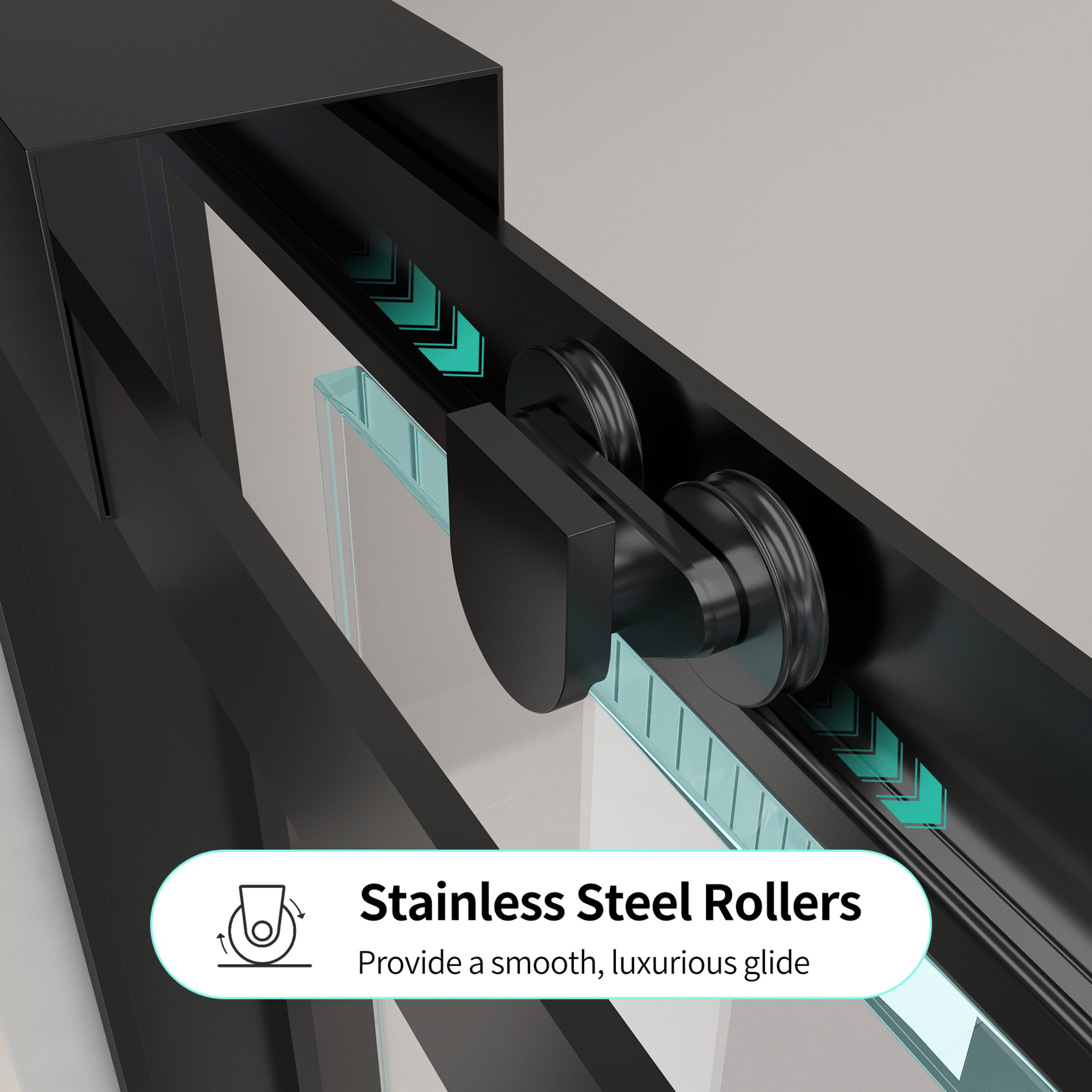 LIVIZA G1BW5472MB-05 Shower-Doors - View #5