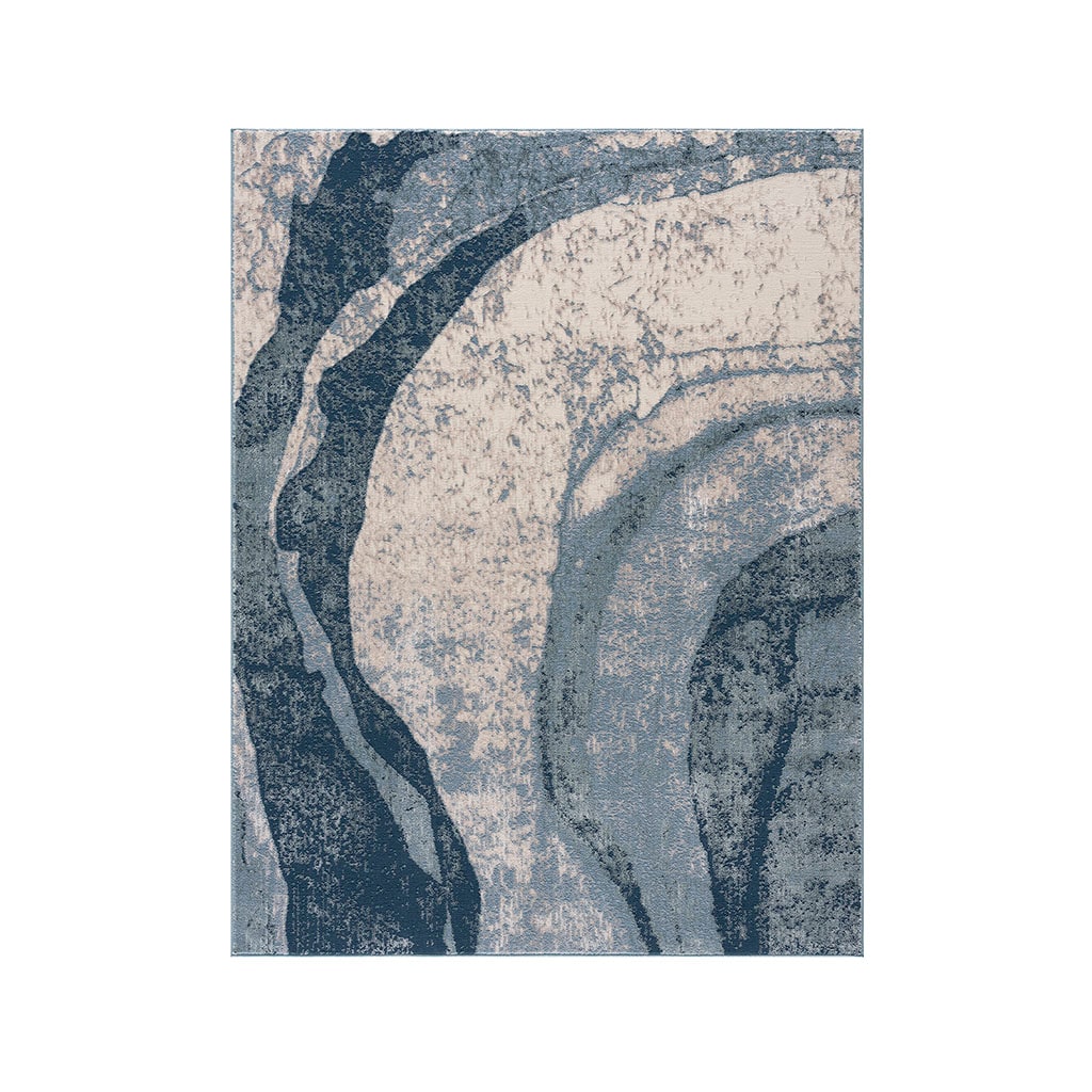 Gracie Mills 2657-53PM Ruthie Contemporary Wave Abstract Area Rug