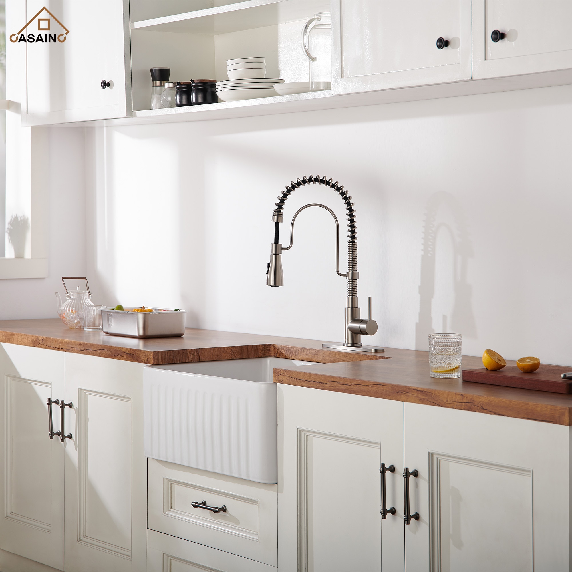 CASAINC KCLT0022-BN Kitchen-Faucets - View #2