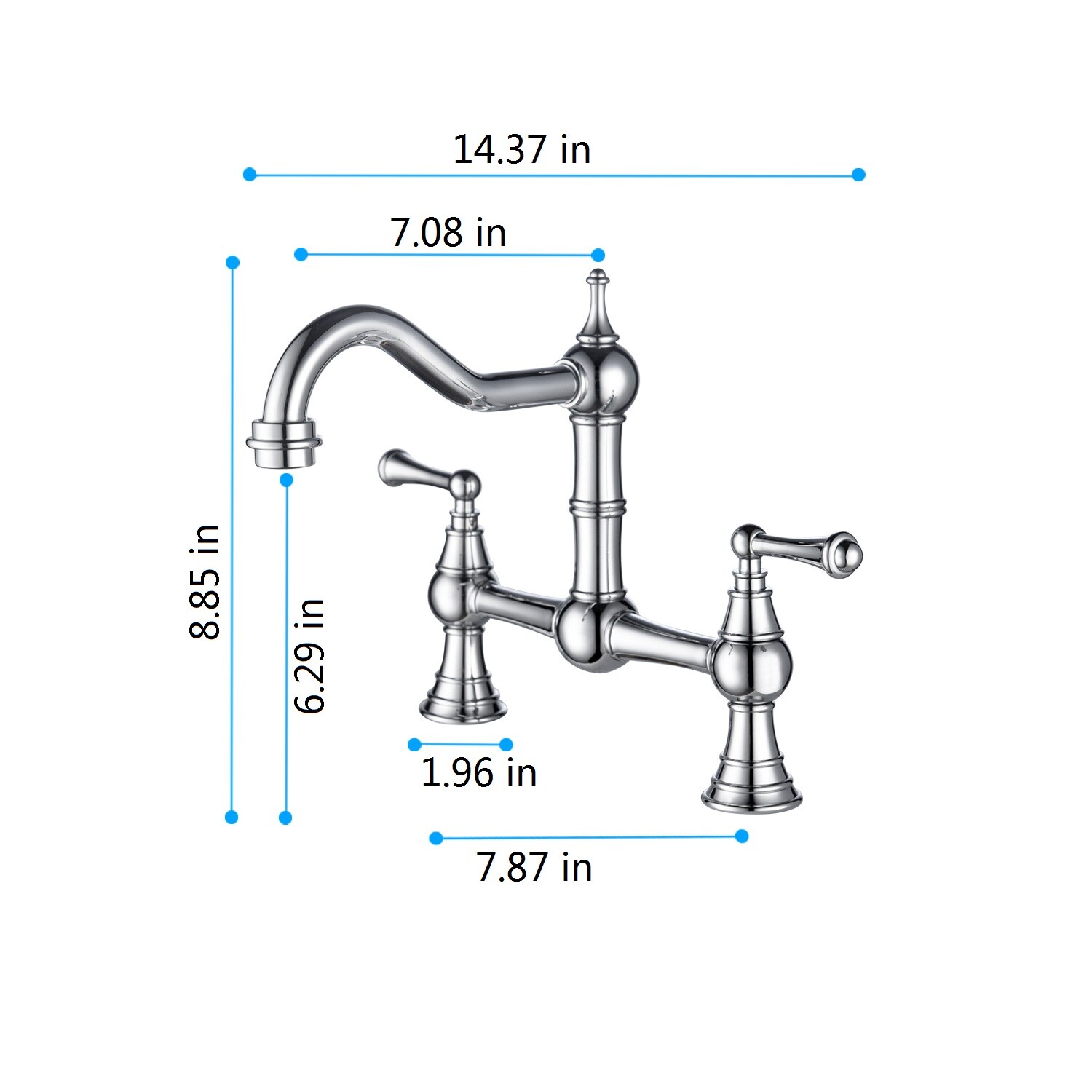Damerin MSA25 Lavatory-Faucets - View #4