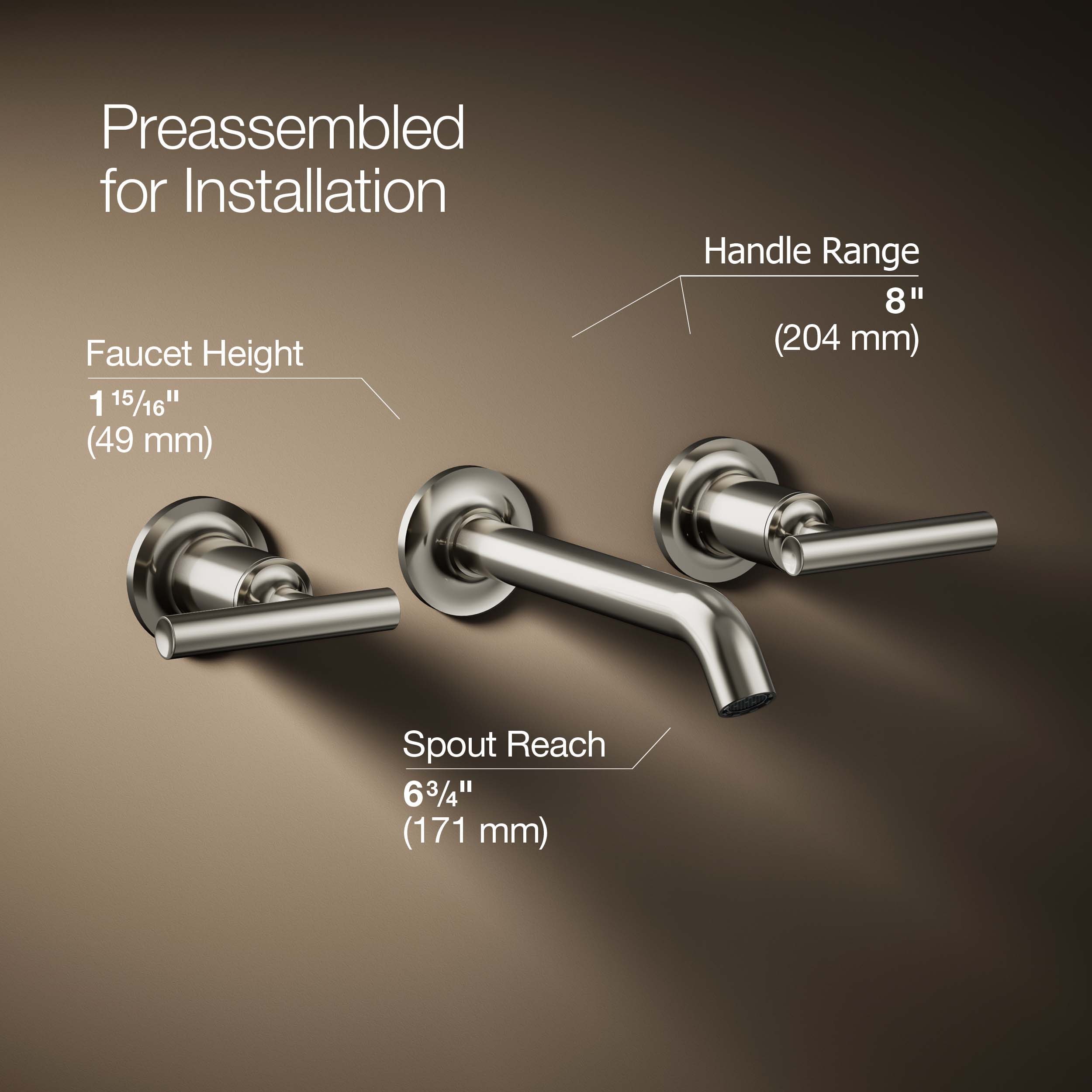 KOHLER T14413-4-SN Lavatory-Faucets - View #4