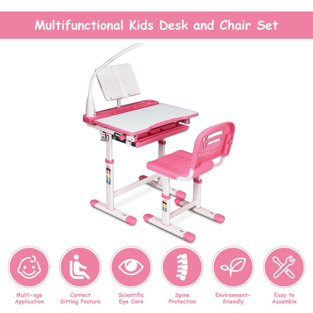 Atticus Kids Small White Desk with Power + Reviews