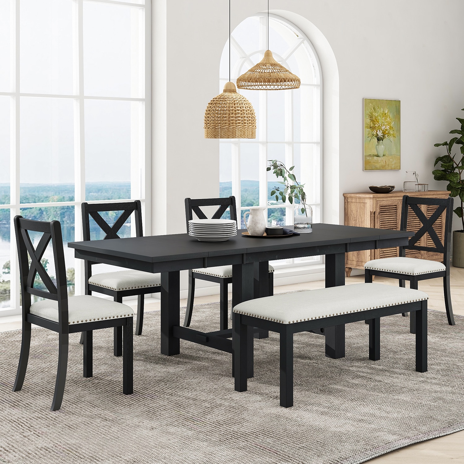 SINOFURN SYA010035WT Dining-Sets - View #4