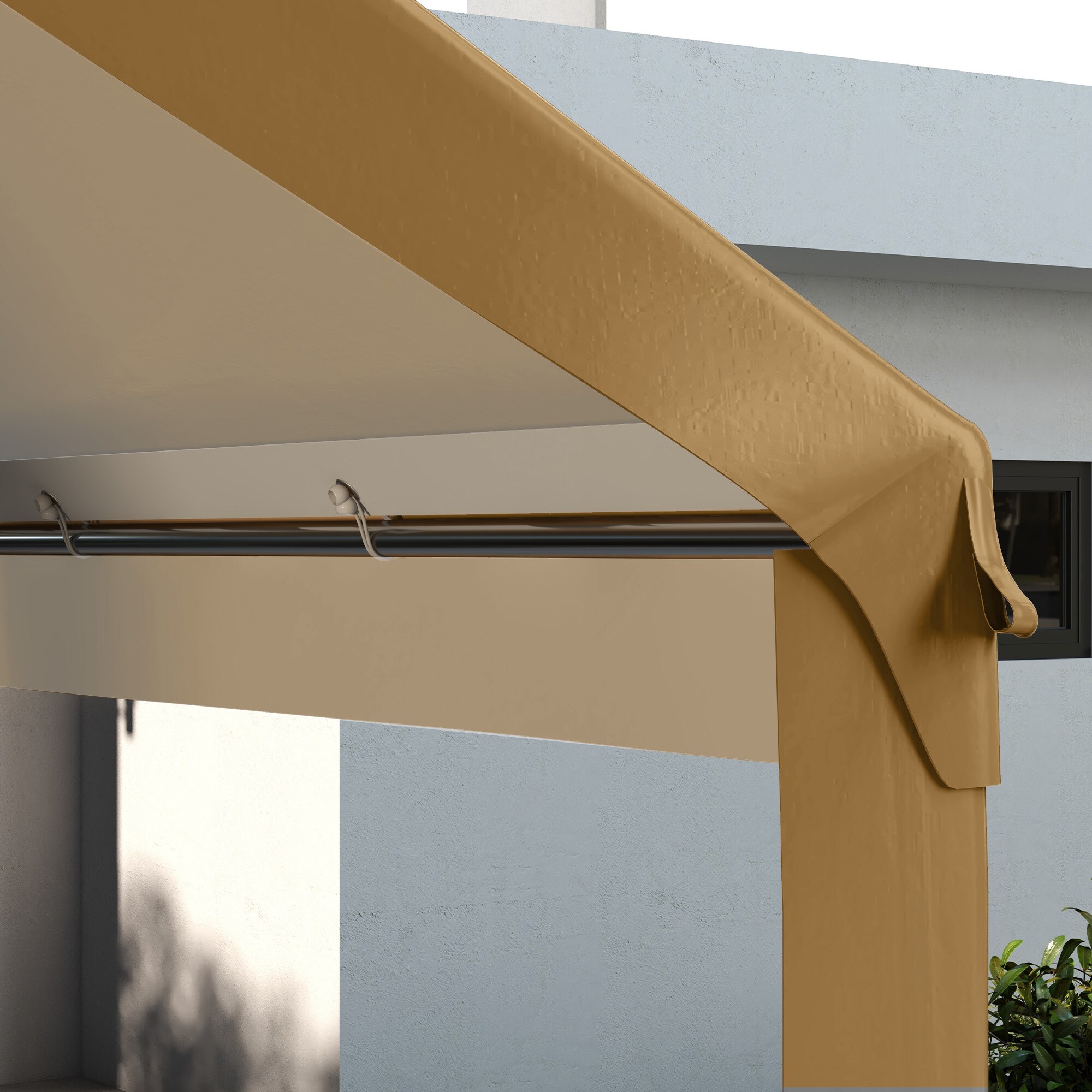 Outsunny 84C-447V00BG Carport-Covers - View #8