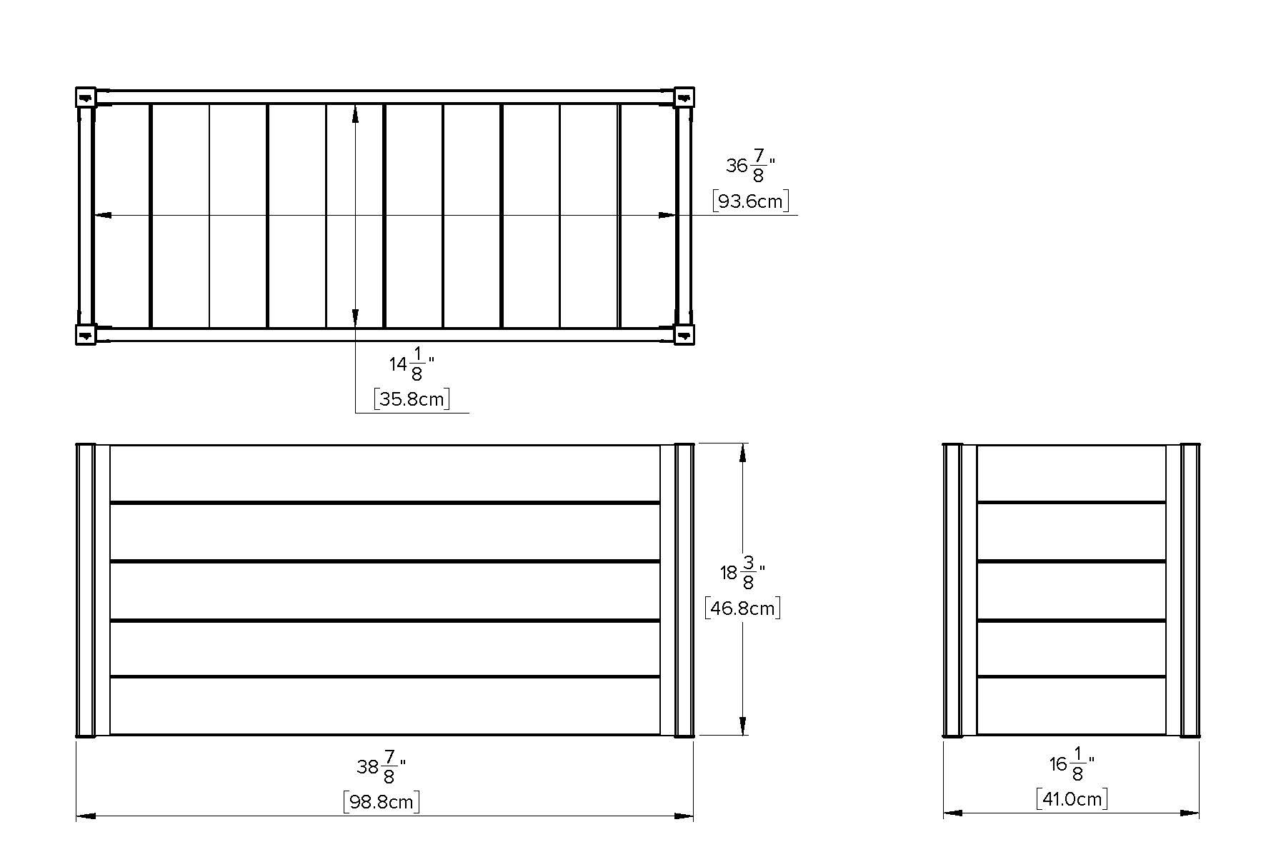 Vita VT17612 Planter-Window-Box - View #9