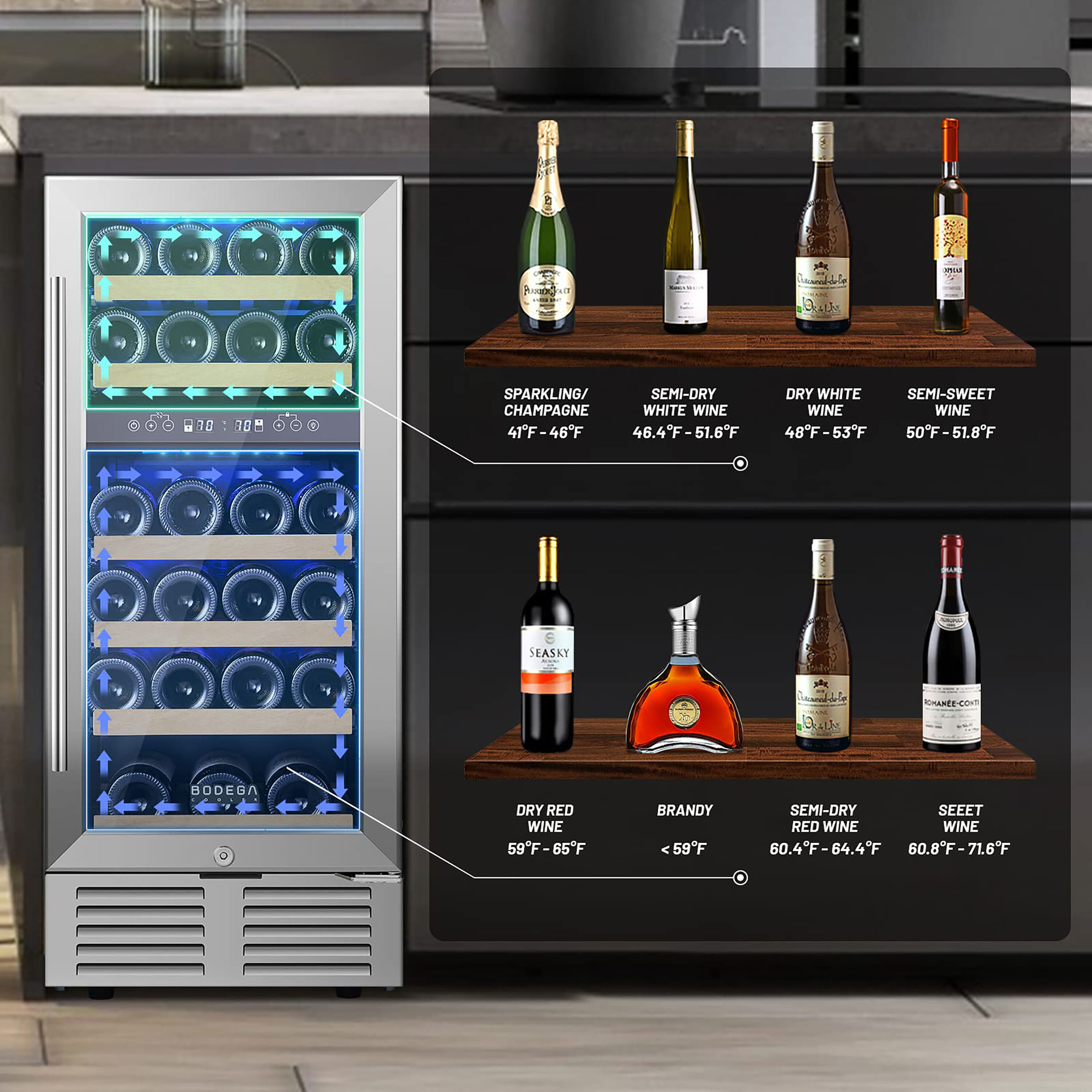  UL-JC-85LSB-B Wine-Chillers - View #9