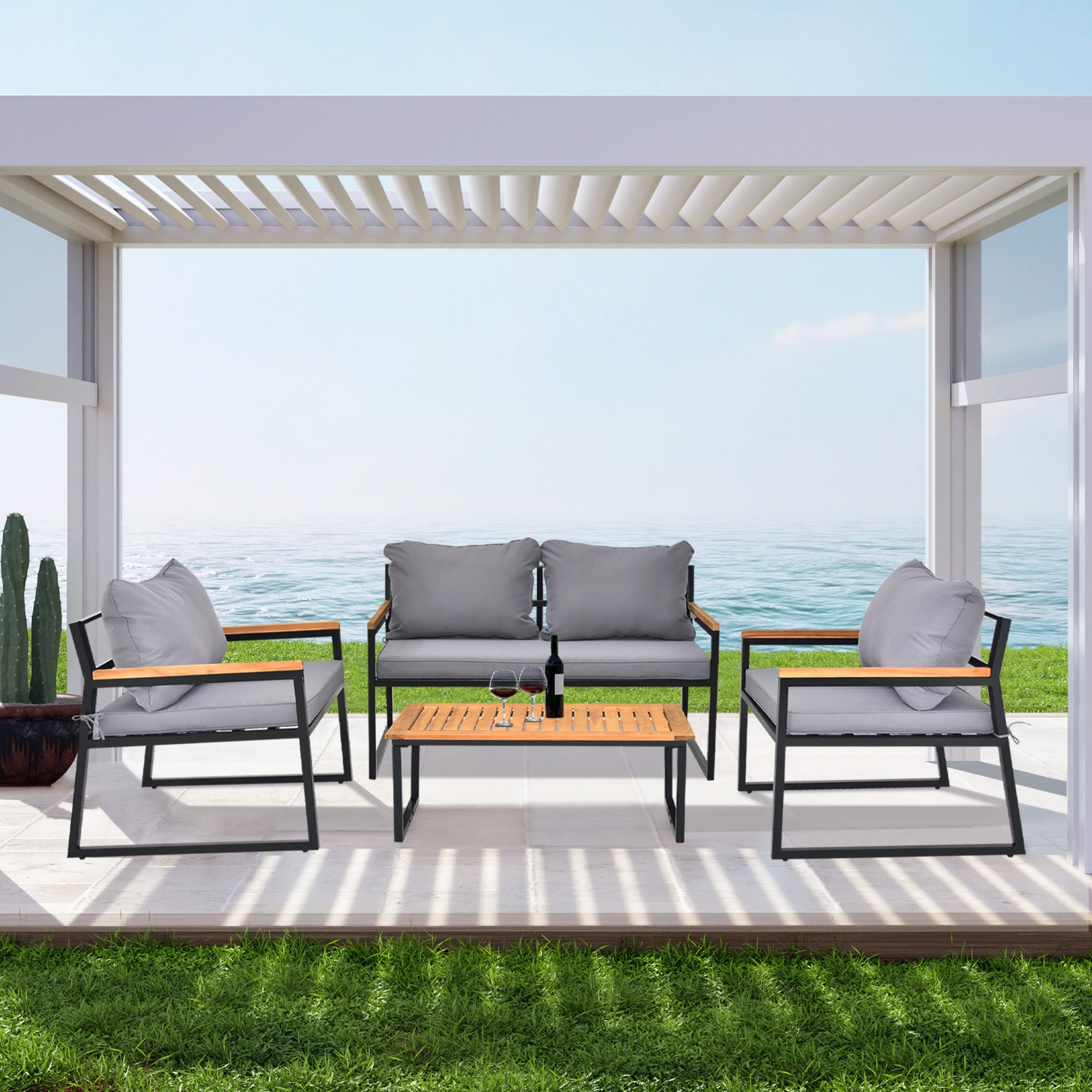 Winado LO1G56000723+724 Patio-Conversation-Sets - View #6