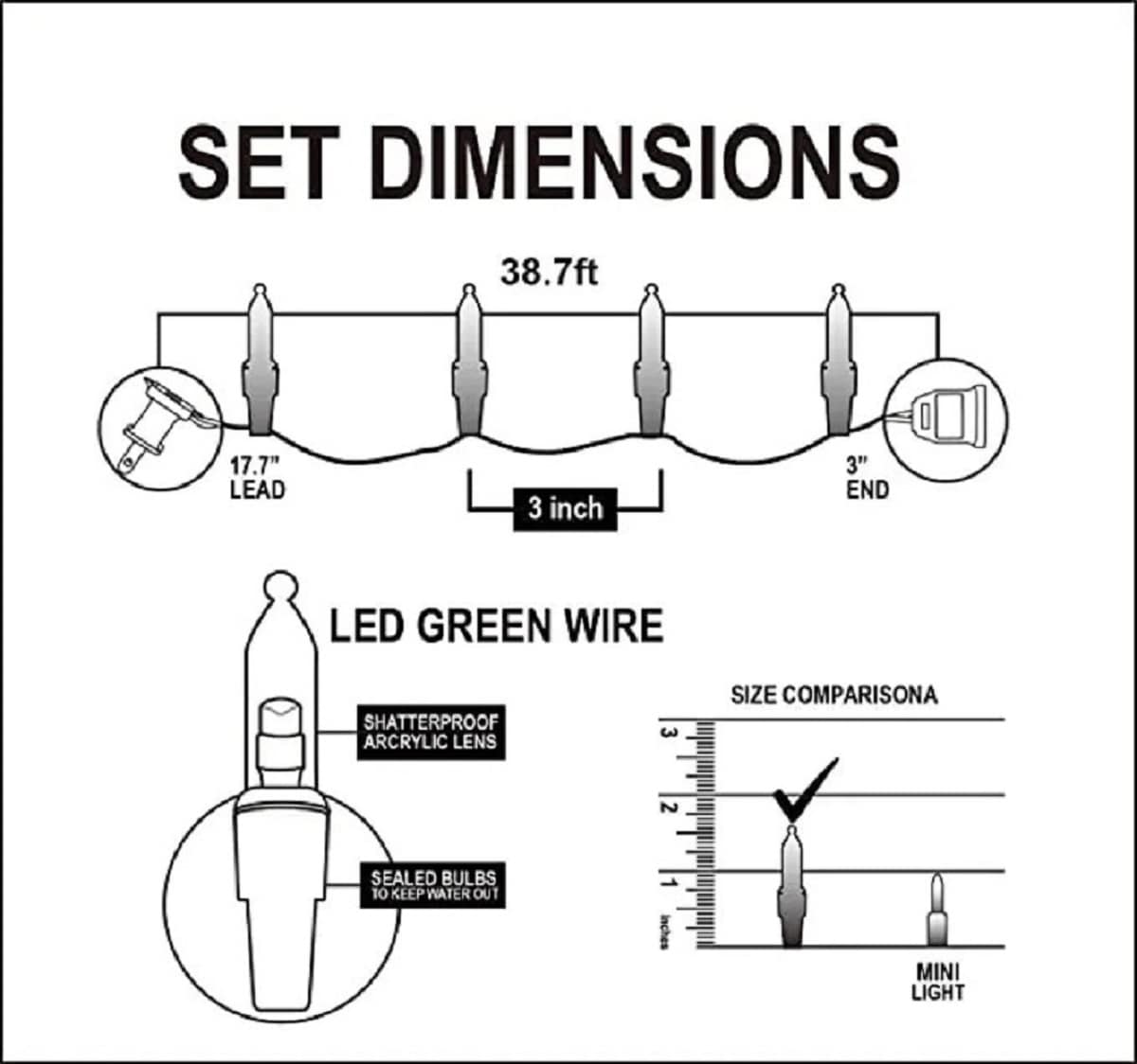 Joyfy 31080 Christmas-String-Lights - View #5