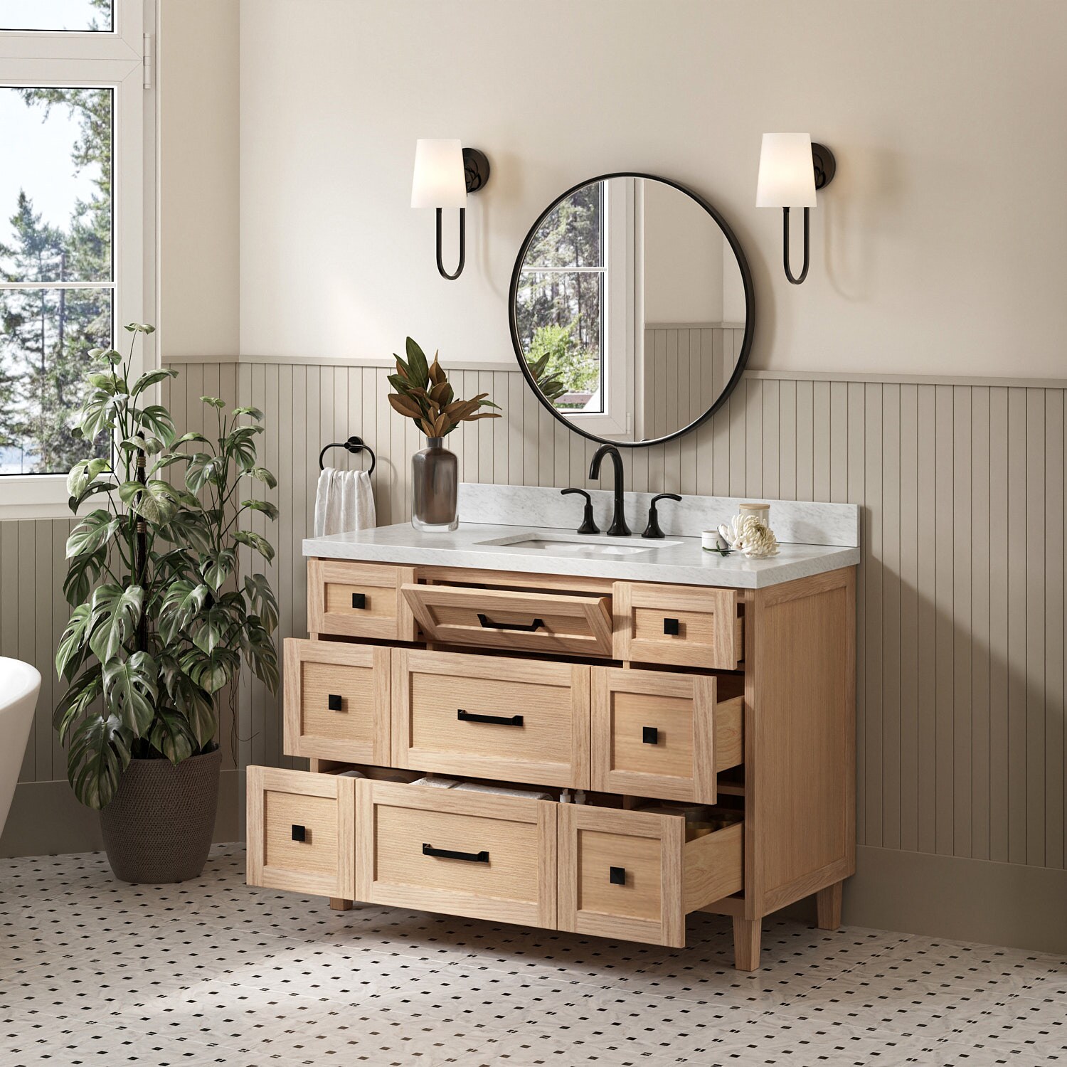 ARIEL B49CWRVOWOA Bath-Vanity-Combo - View #3