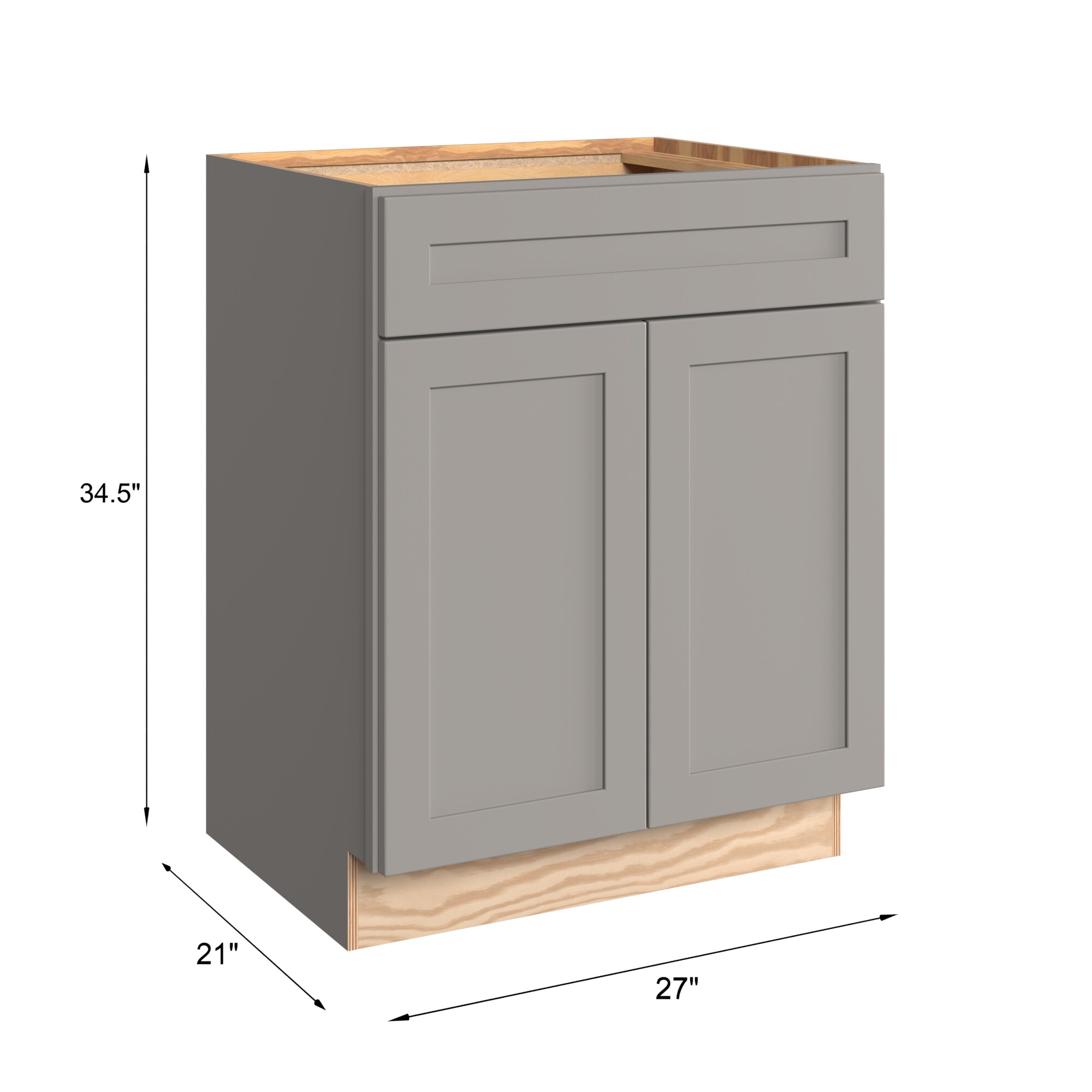 KraftMaid Momentum VSB272134G81 vanities - View #3