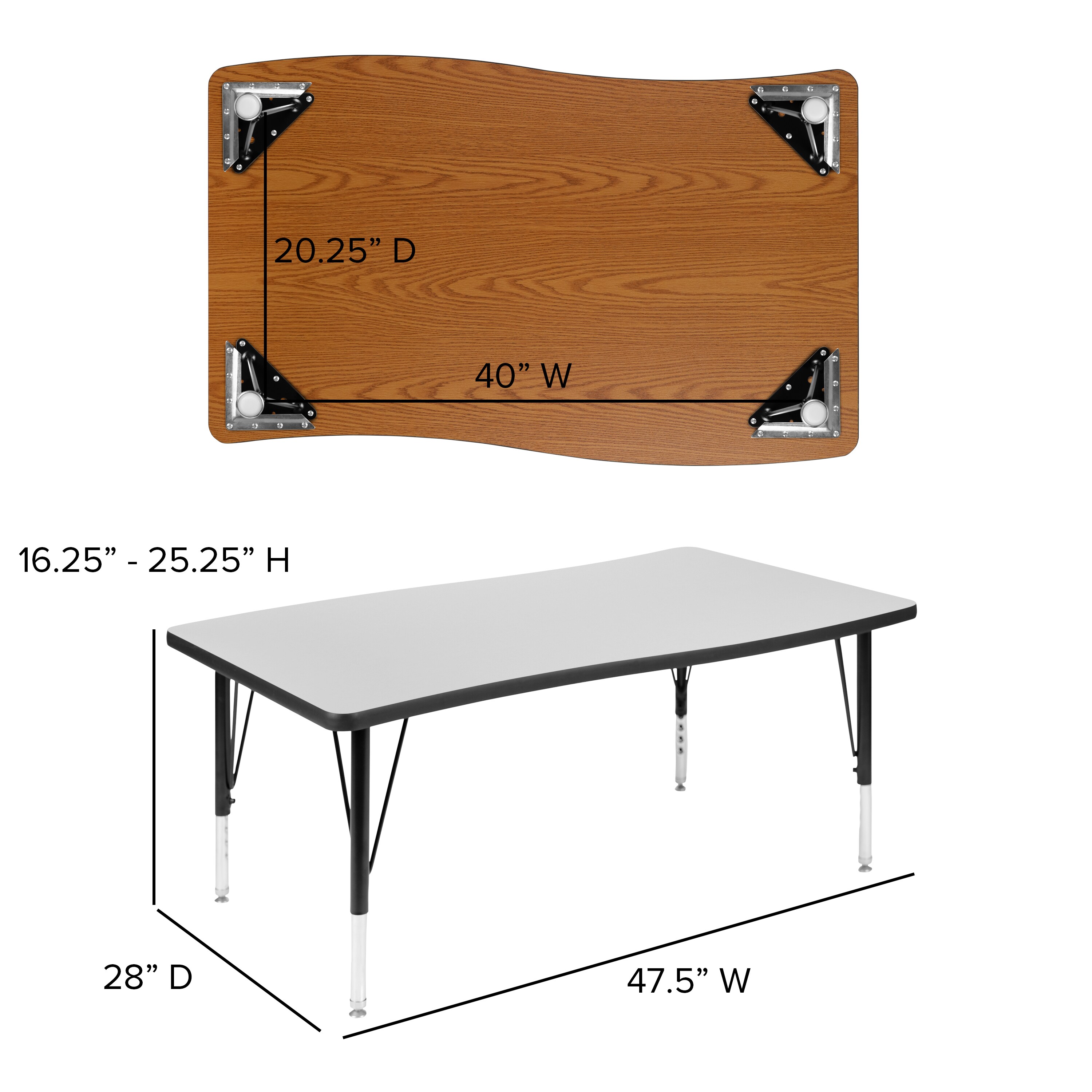 Flash Furniture 889142933502 Kids-Play-Tables - View #8