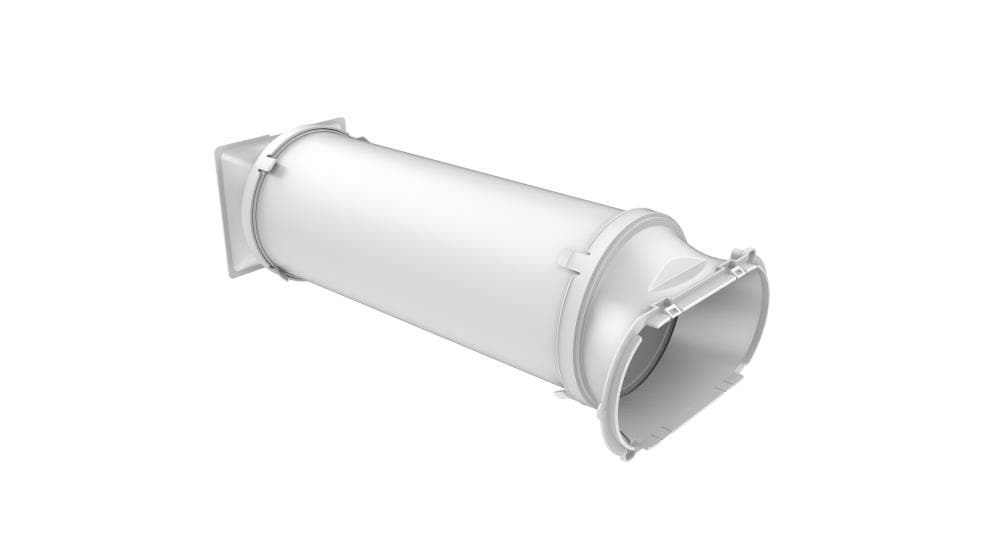 Hisense PKIT-19H 8.46-in W x 11.42-in H Portable Air conditioner exhaust hose