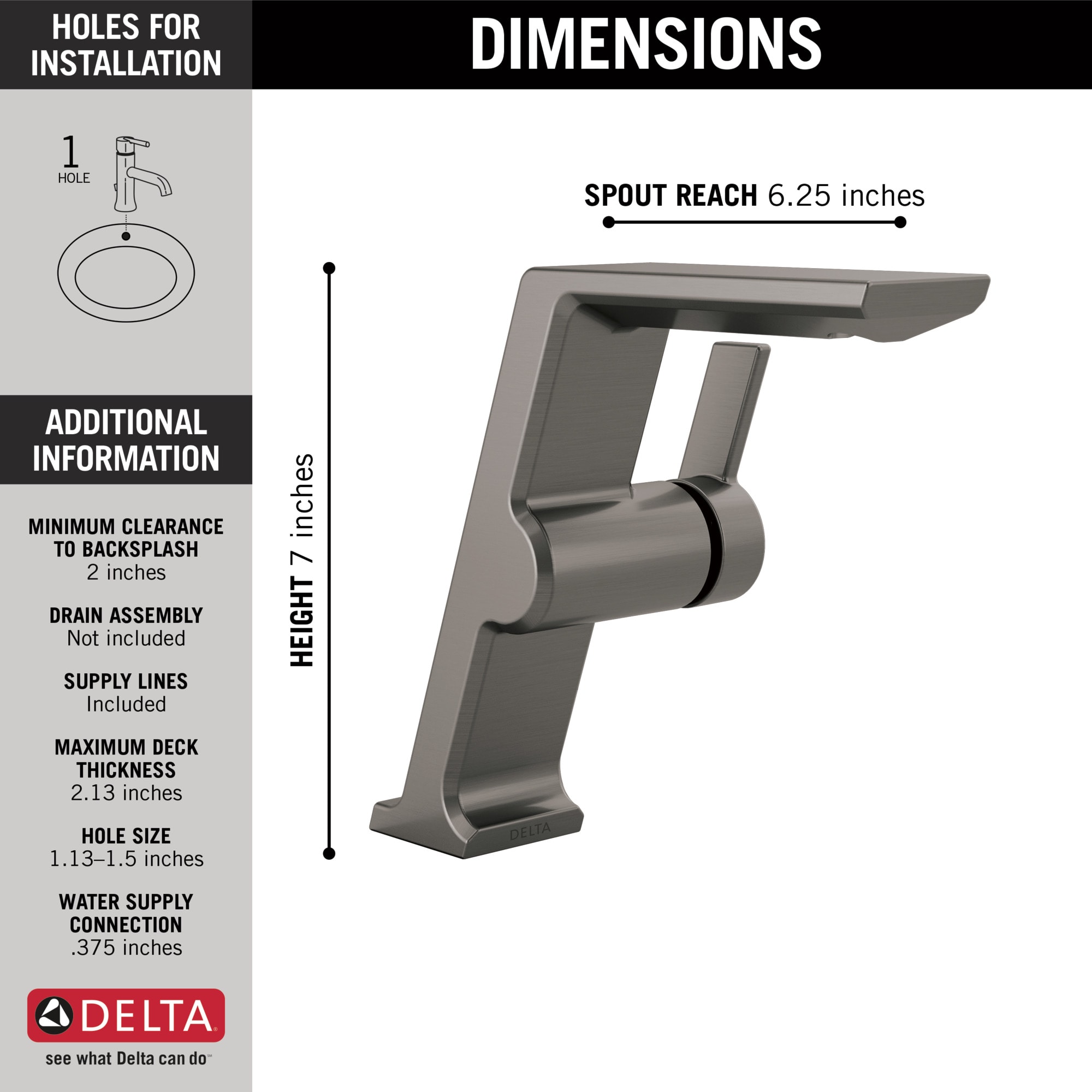 Delta 699-KS-PR-DST Lavatory-Faucets - View #3