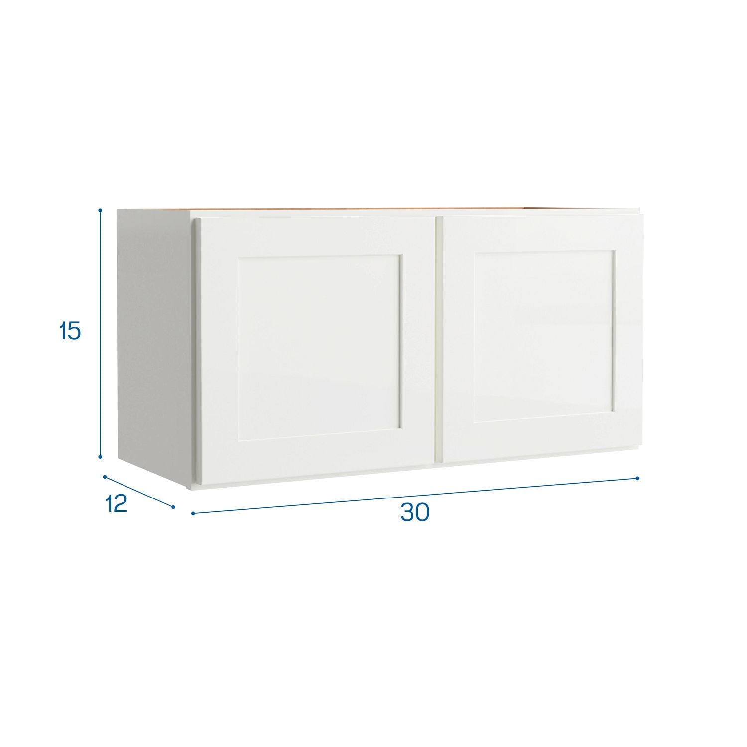 Project Source W3015BW Cabinets-Kitchen - View #6