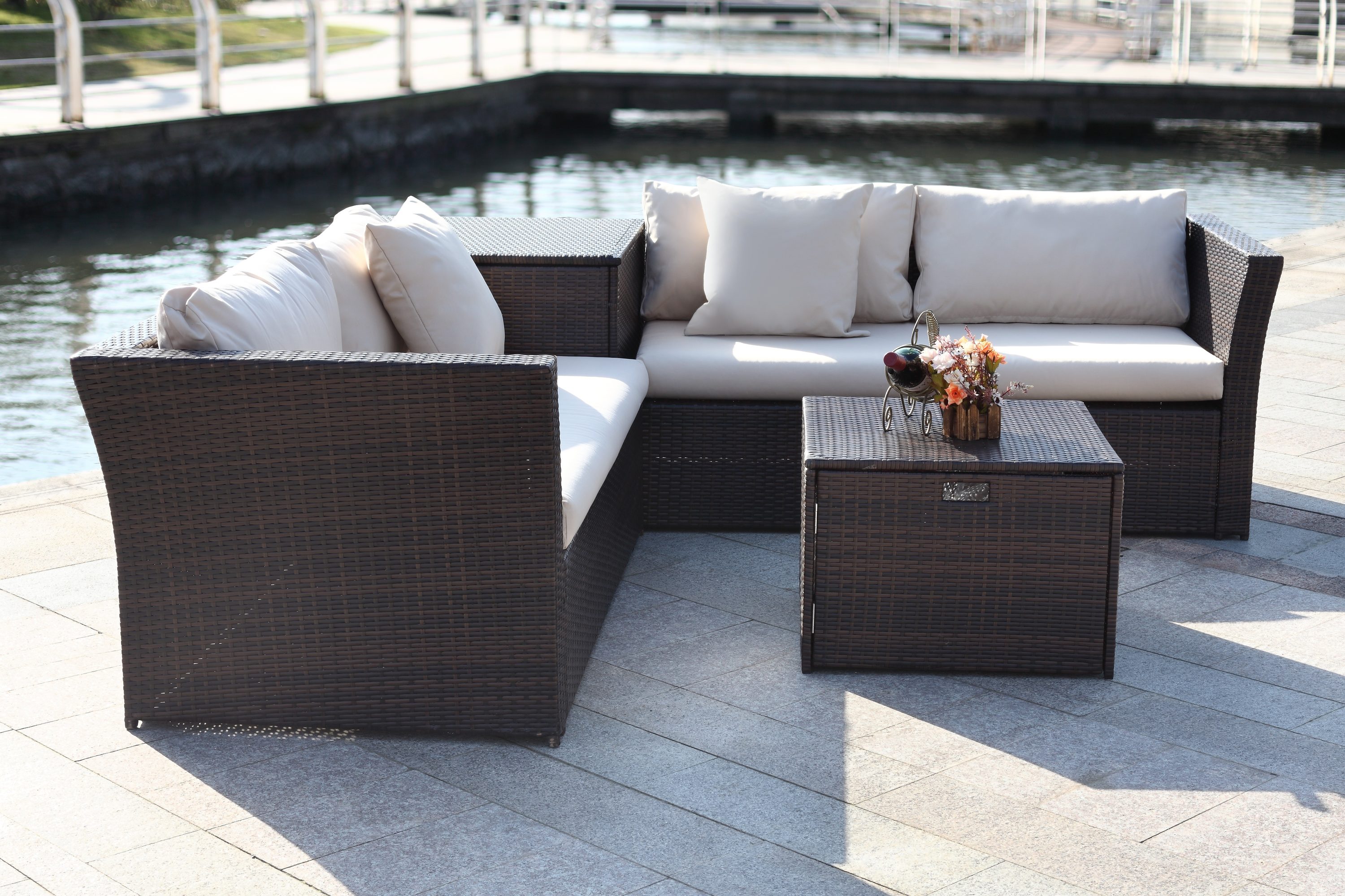 Safavieh PAT2513A Patio-Conversation-Sets - View #3