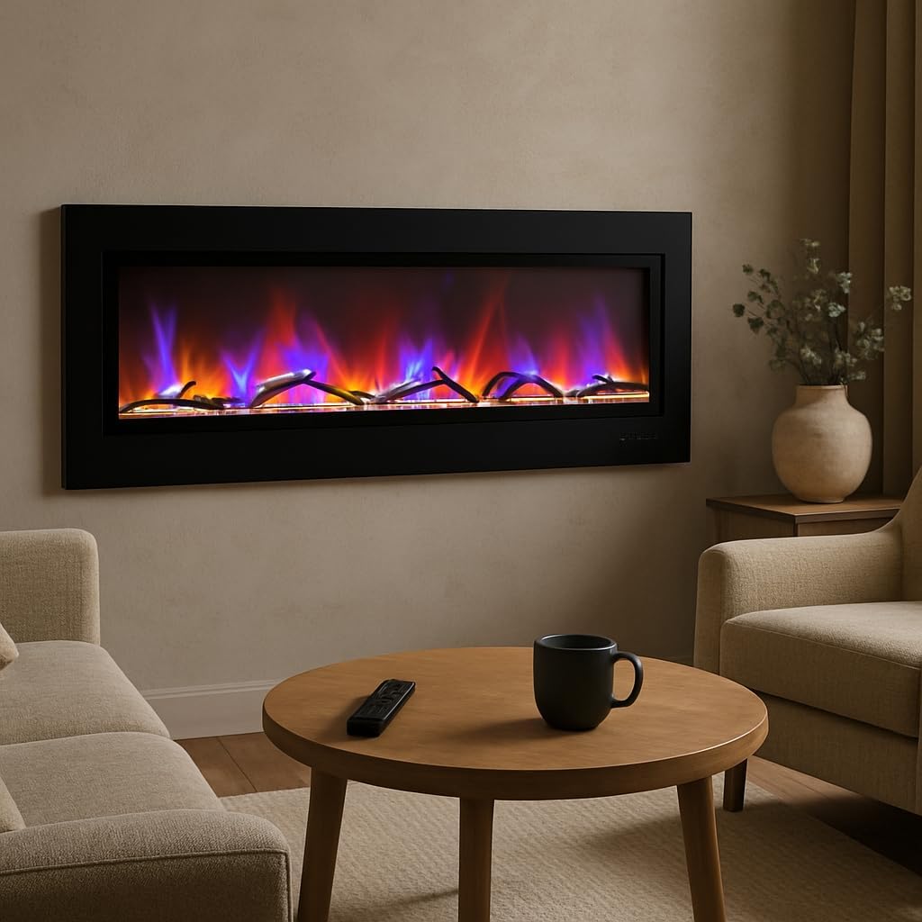 Qeetex 629833069673 Electric-Fireplaces - View #2