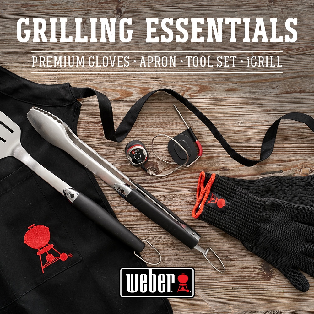 Weber Black Cotton Grilling Gloves in the Work Gloves department at  Lowes.com