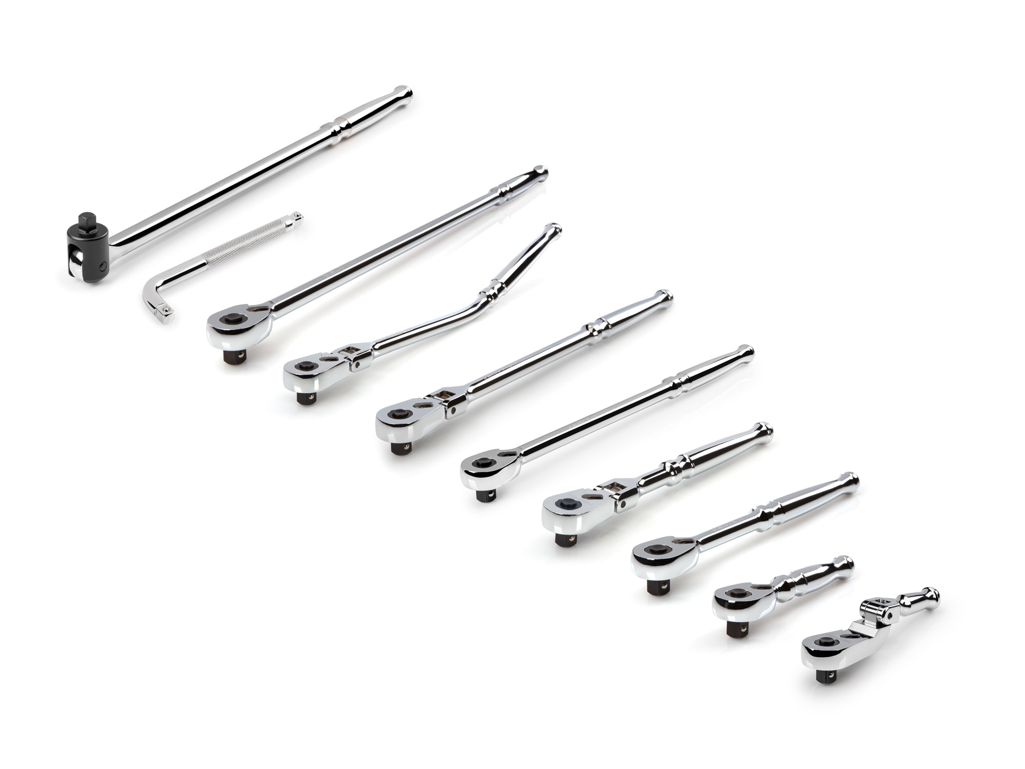 TEKTON 3/8 Inch Drive Quick-Release Ratchet, L-Handle, and Breaker Bar Set (10-Piece) SDR99101 Sansujyuku sansujyuku.com