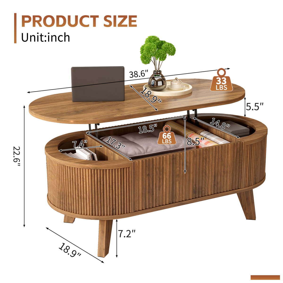Streamdale Furniture W2641P526930 Console-Sofa-Tables - View #2